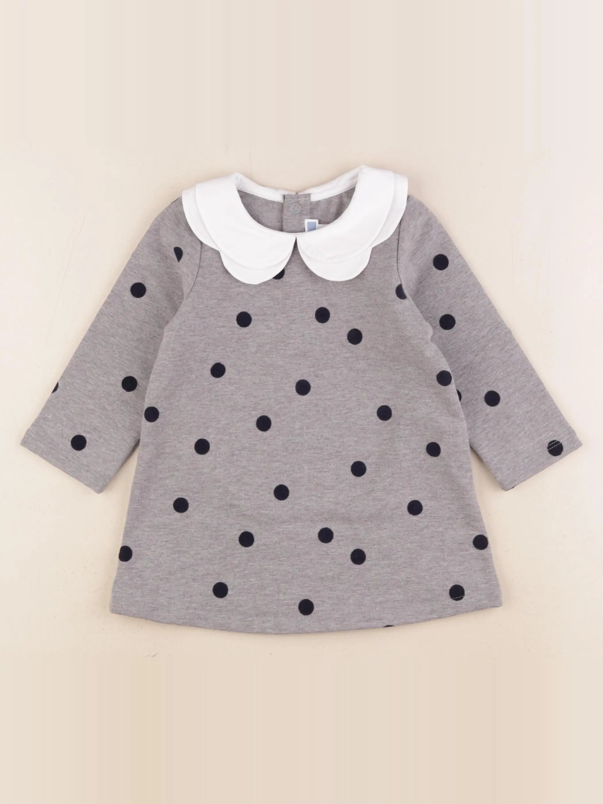 Jacadi - robe gris - 18 mois