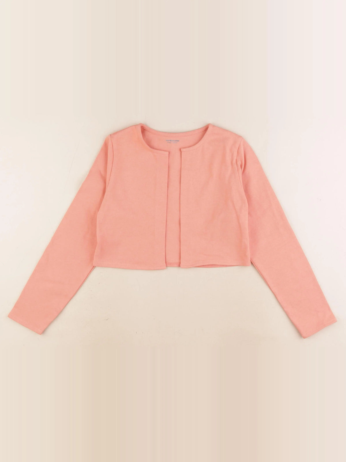 Vertbaudet - gilet rose - 8 ans