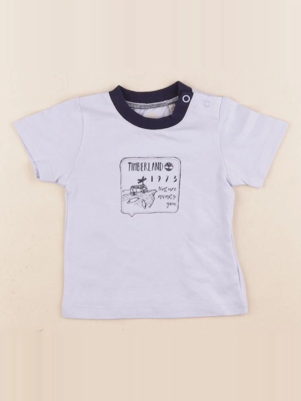 Timberland - tee-shirt bleu - 3 mois