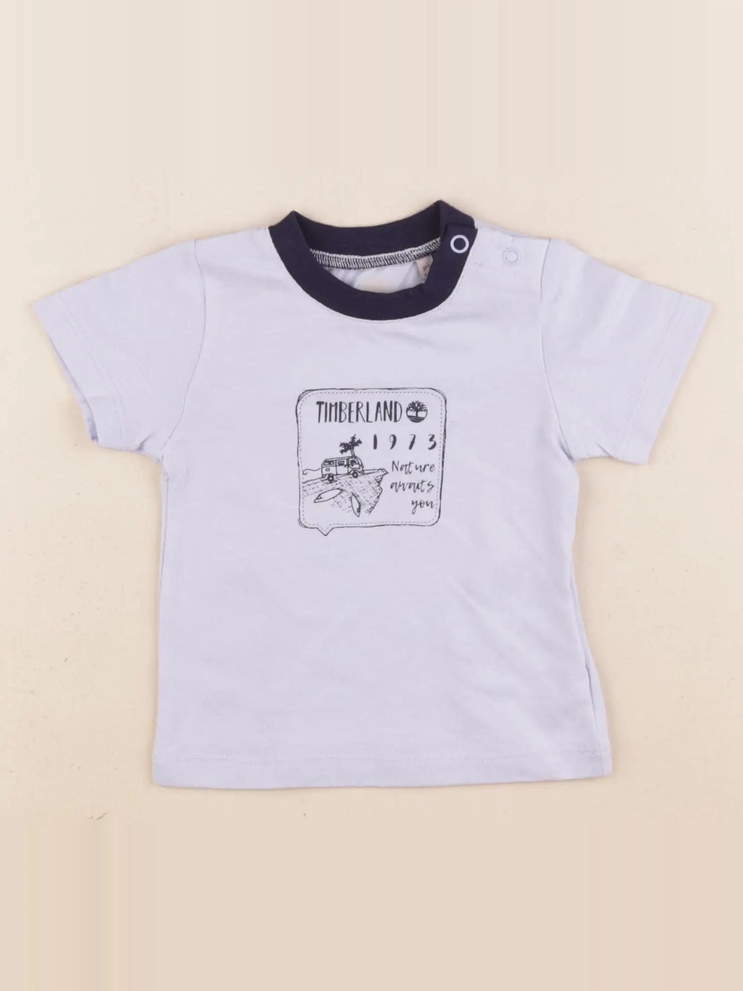 Timberland - tee-shirt bleu - 3 mois