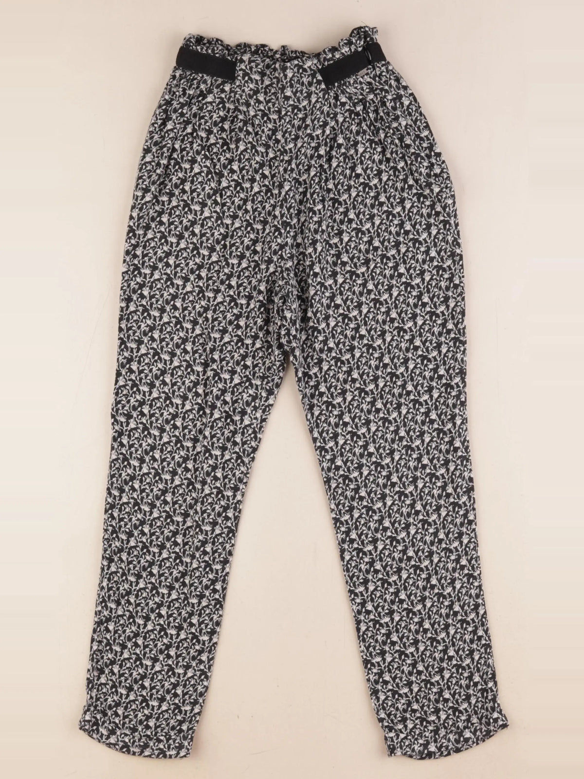 IKKS - pantalon noir - 8 ans