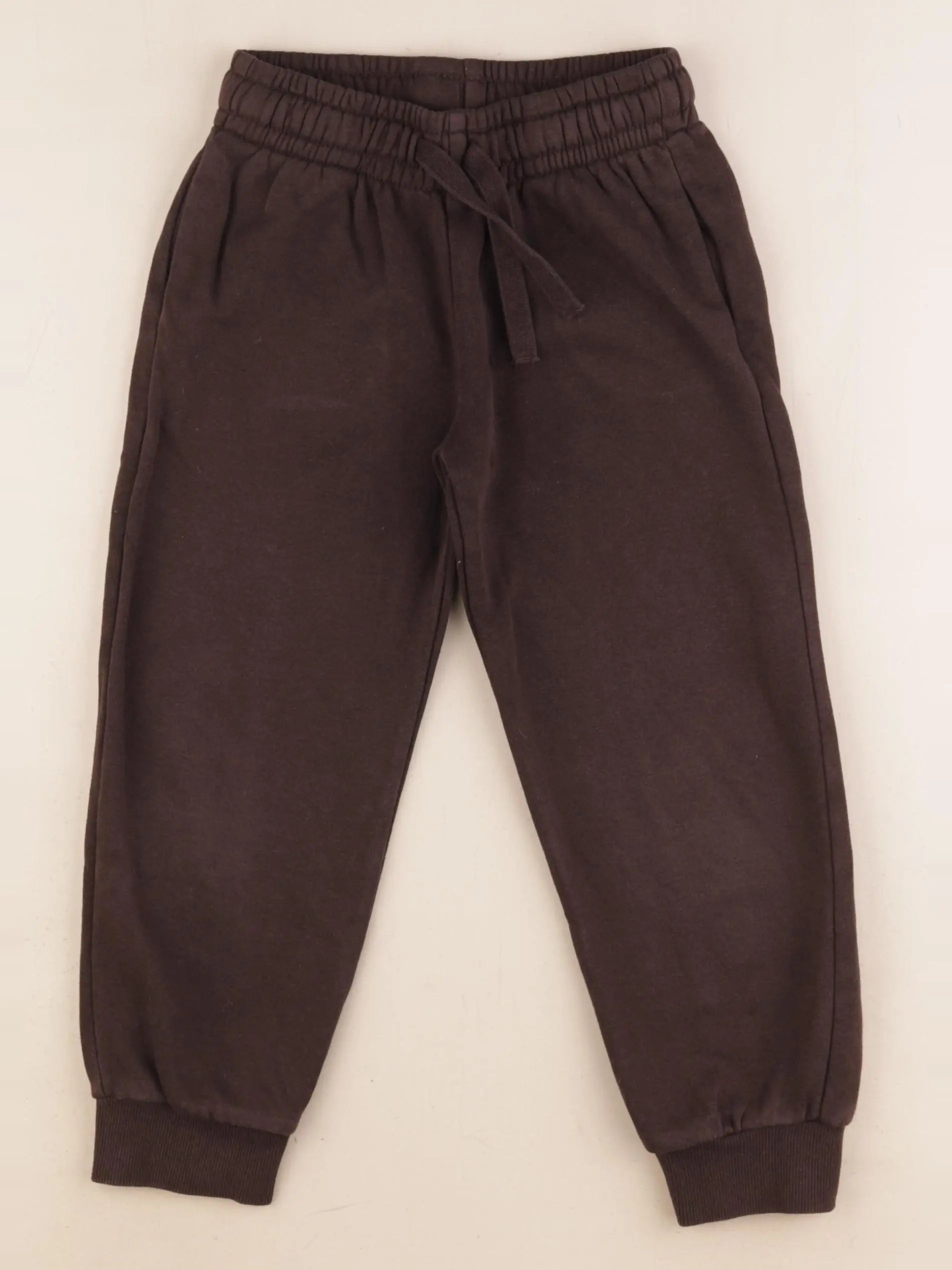 H&M - jogging marron - 4/5 ans