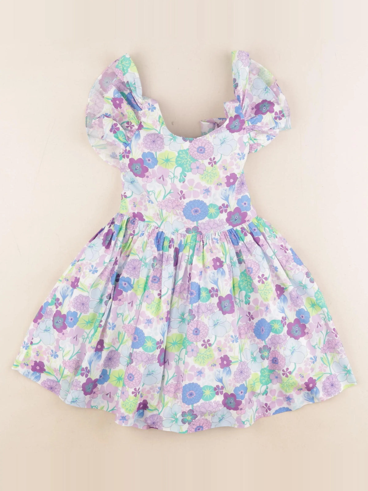 Jacadi - robe liberty multicolore - 3 ans