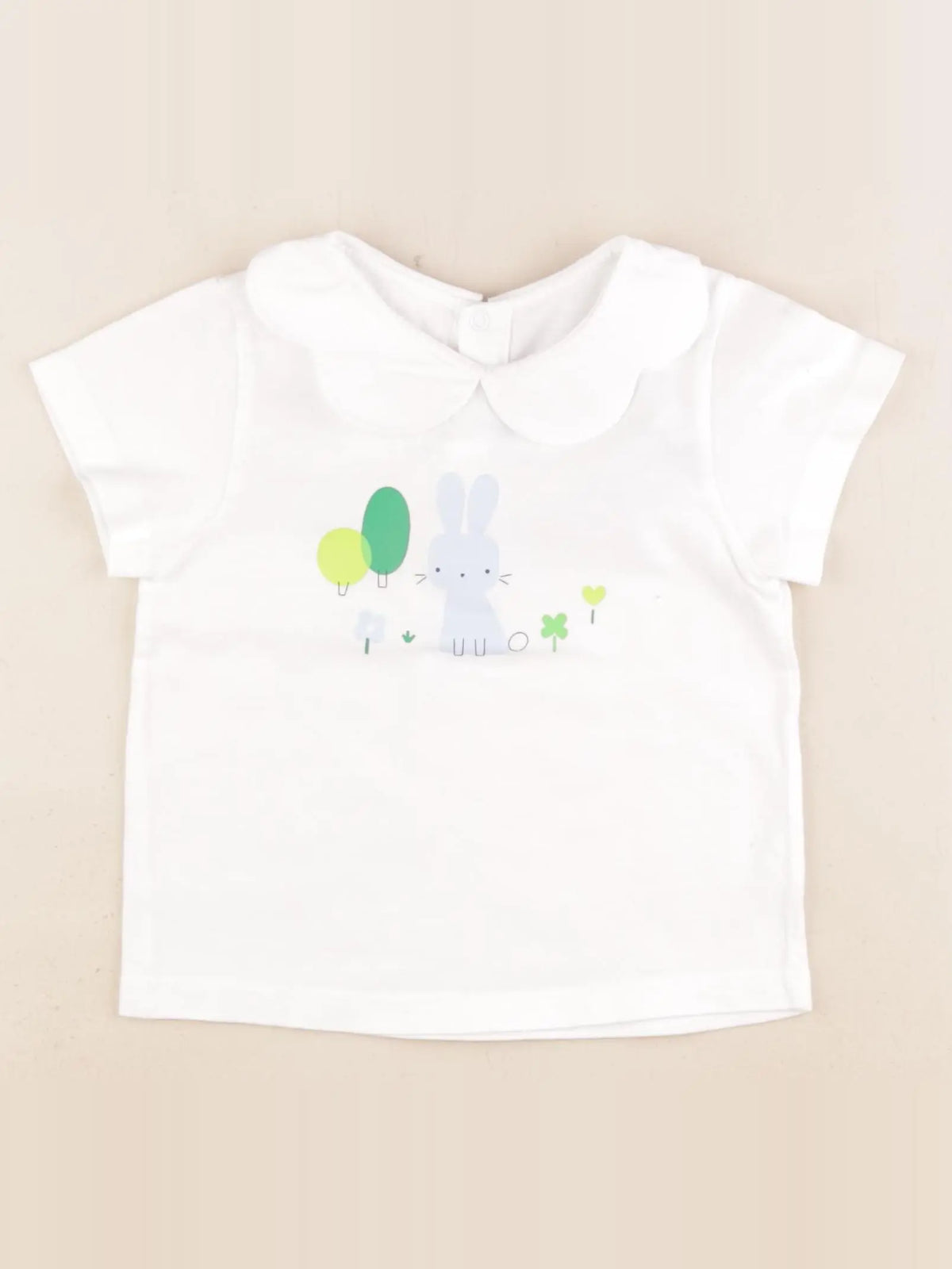 Jacadi - tee-shirt blanc - 36 mois