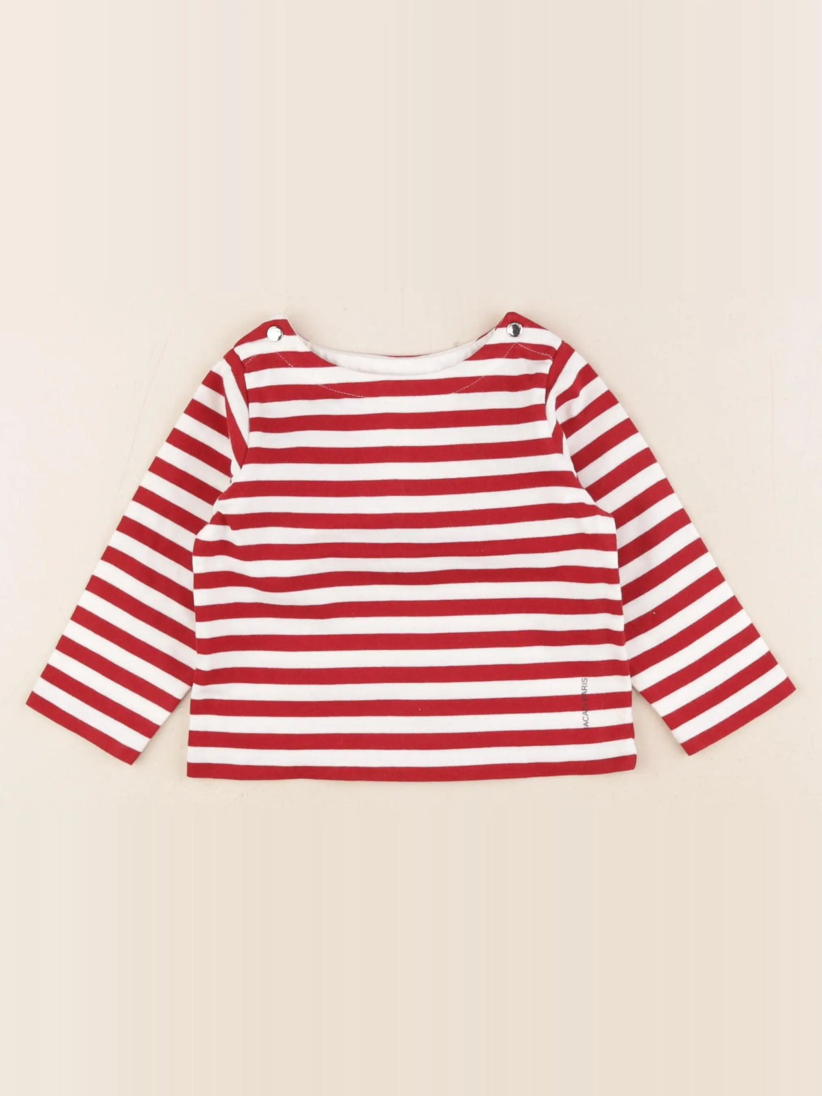 Jacadi - tee-shirt rouge - 18 mois