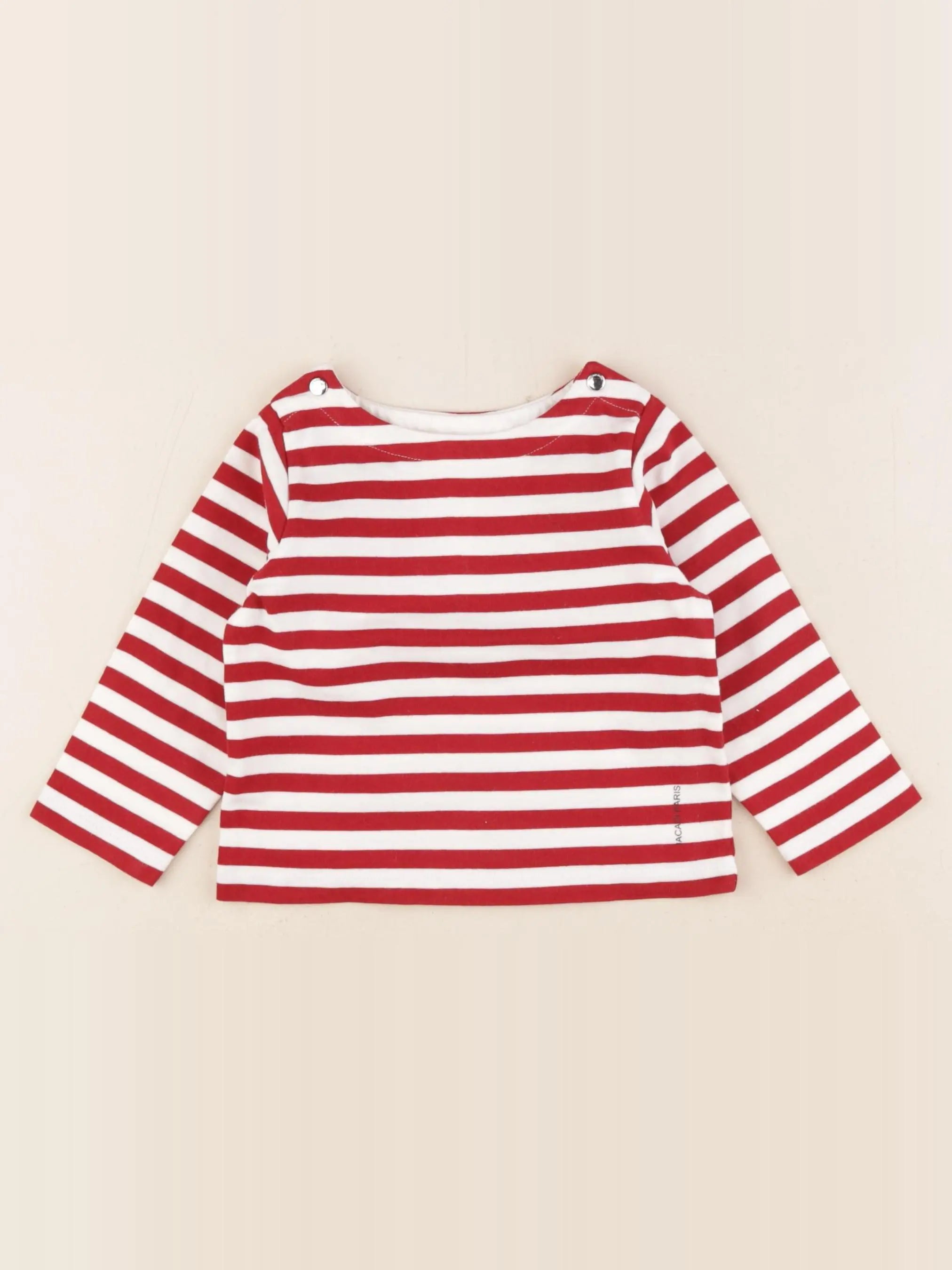 Jacadi - tee-shirt rouge - 18 mois