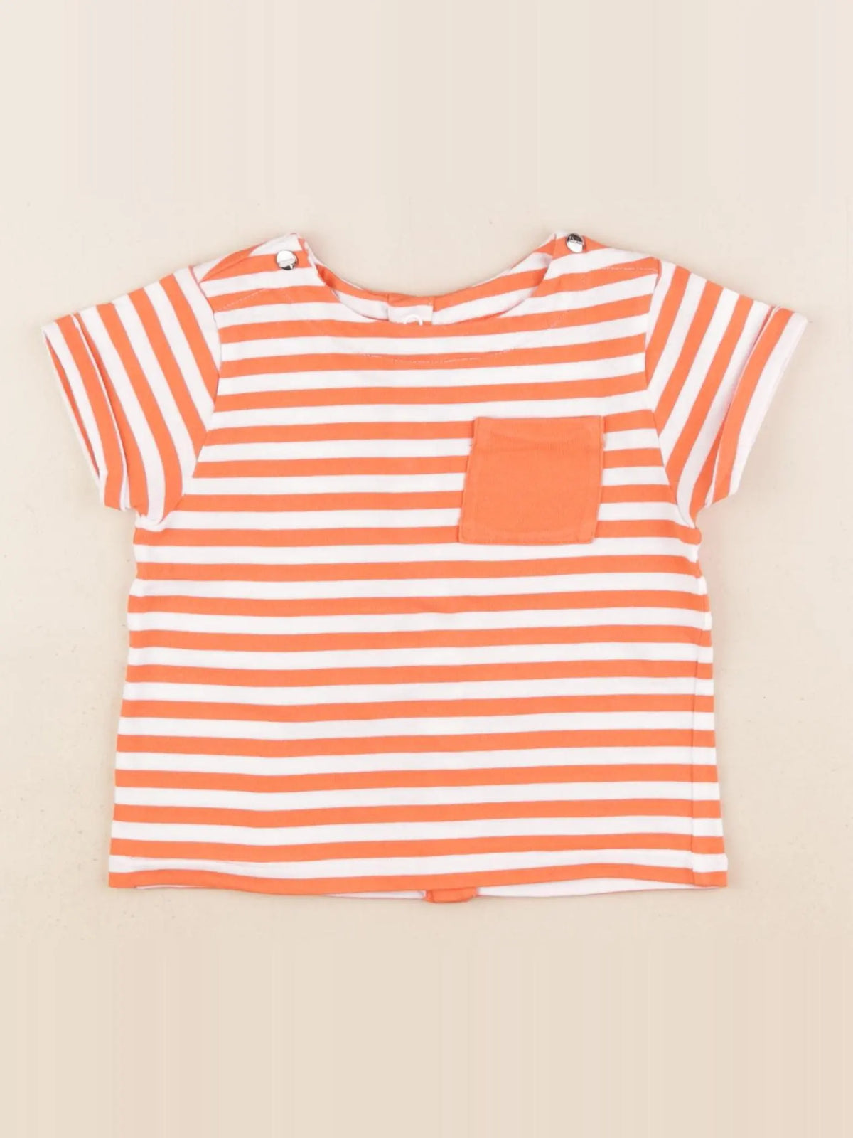 Jacadi - tee-shirt orange - 18 mois