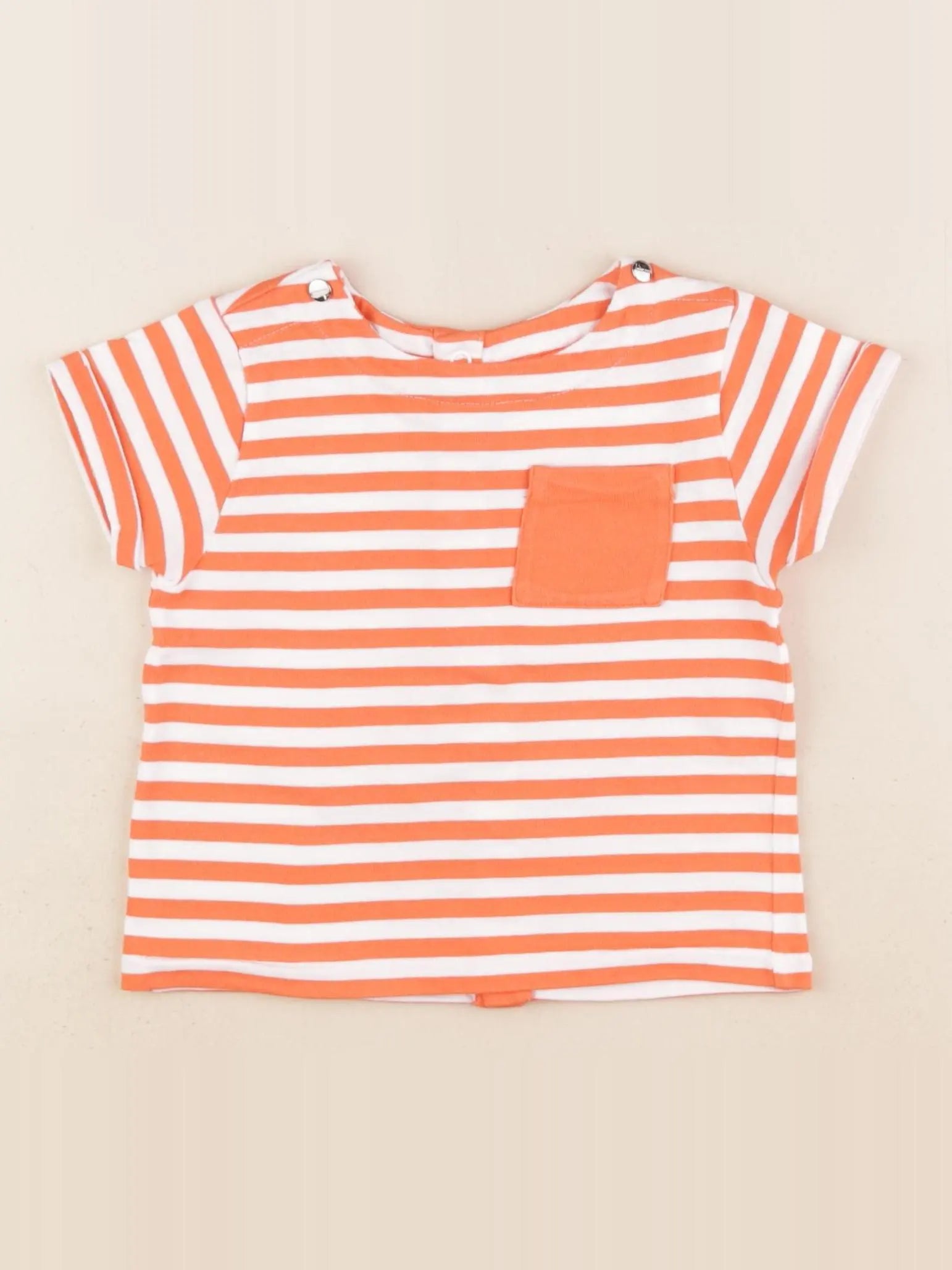 Jacadi - tee-shirt orange - 18 mois