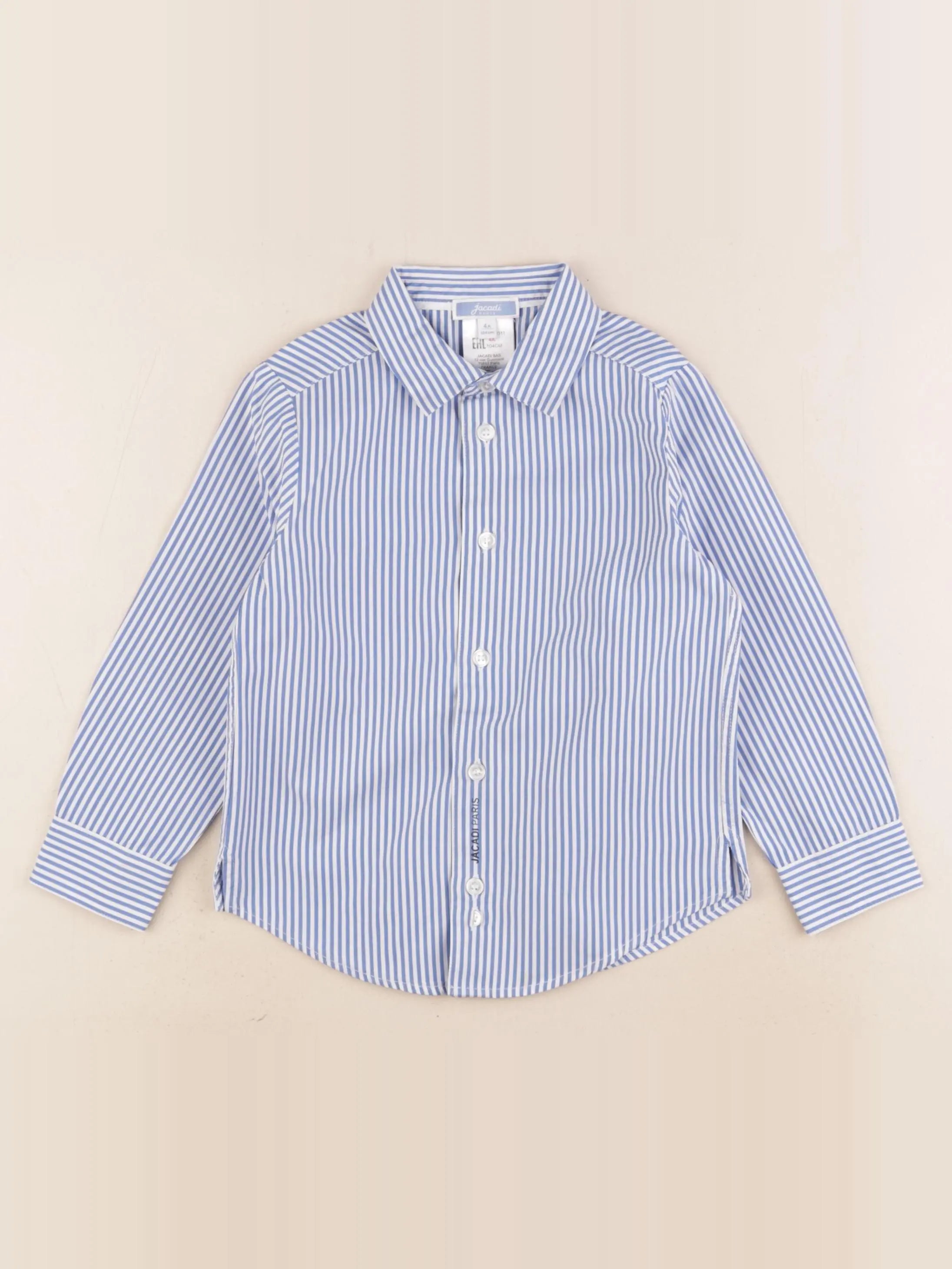 Jacadi - chemise bleu - 4 ans