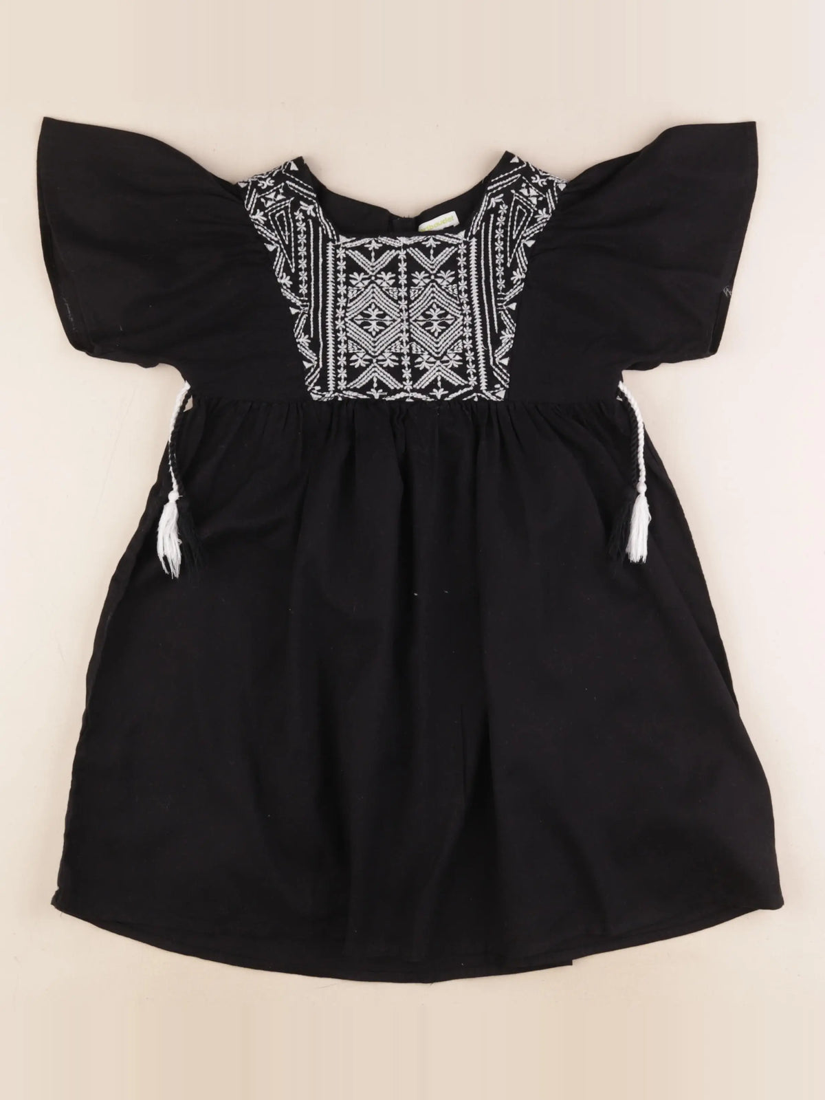 Vertbaudet - robe noir - 8 ans