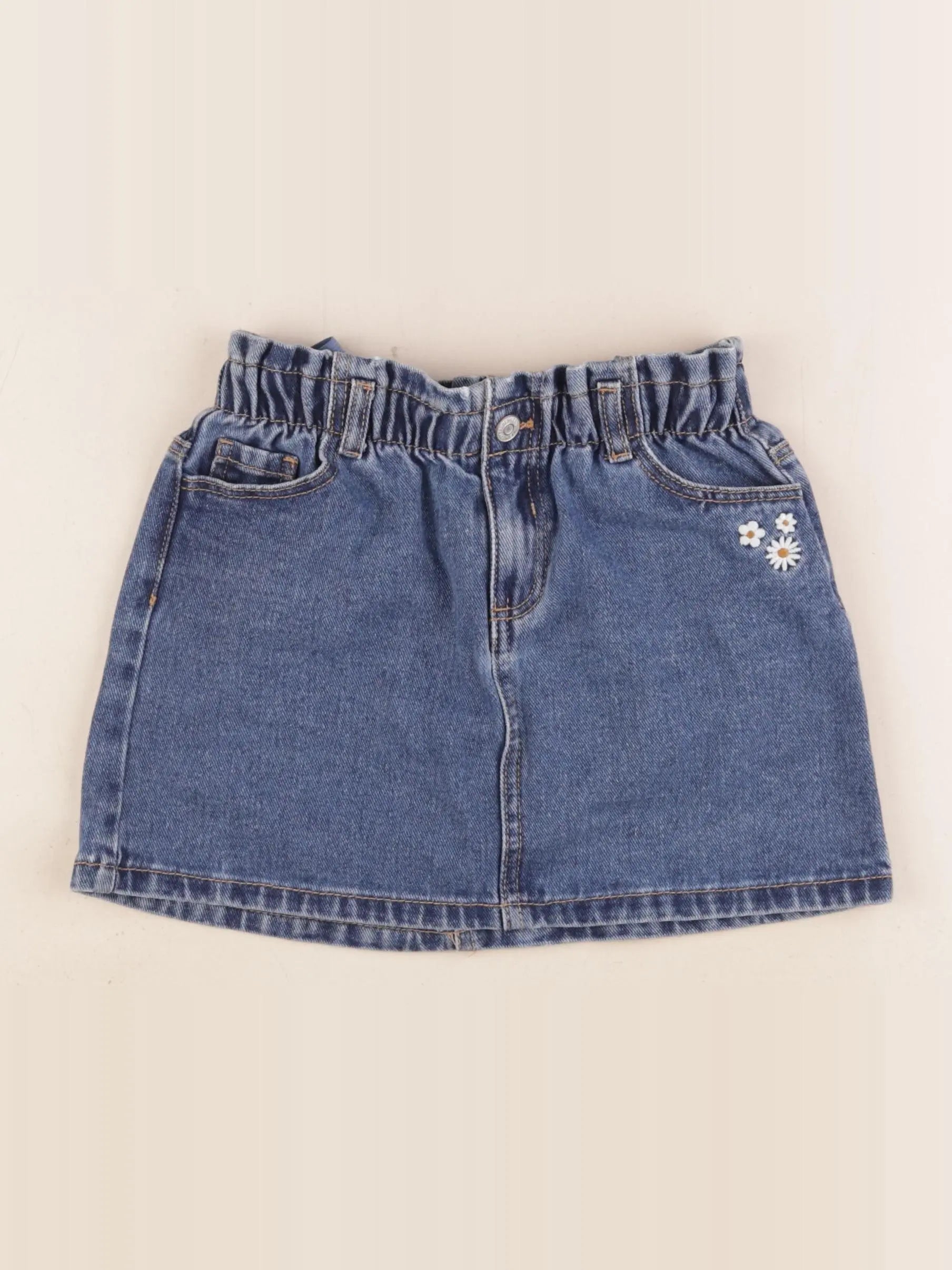 Vertbaudet - jupe bleu - 8 ans