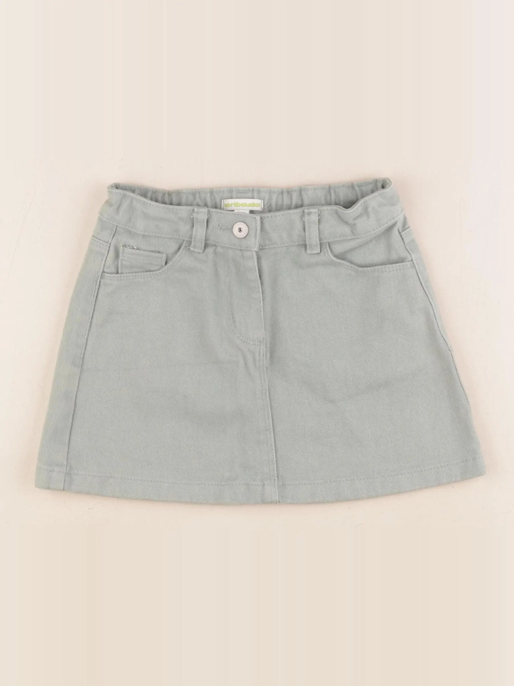 Vertbaudet - jupe vert - 6 ans
