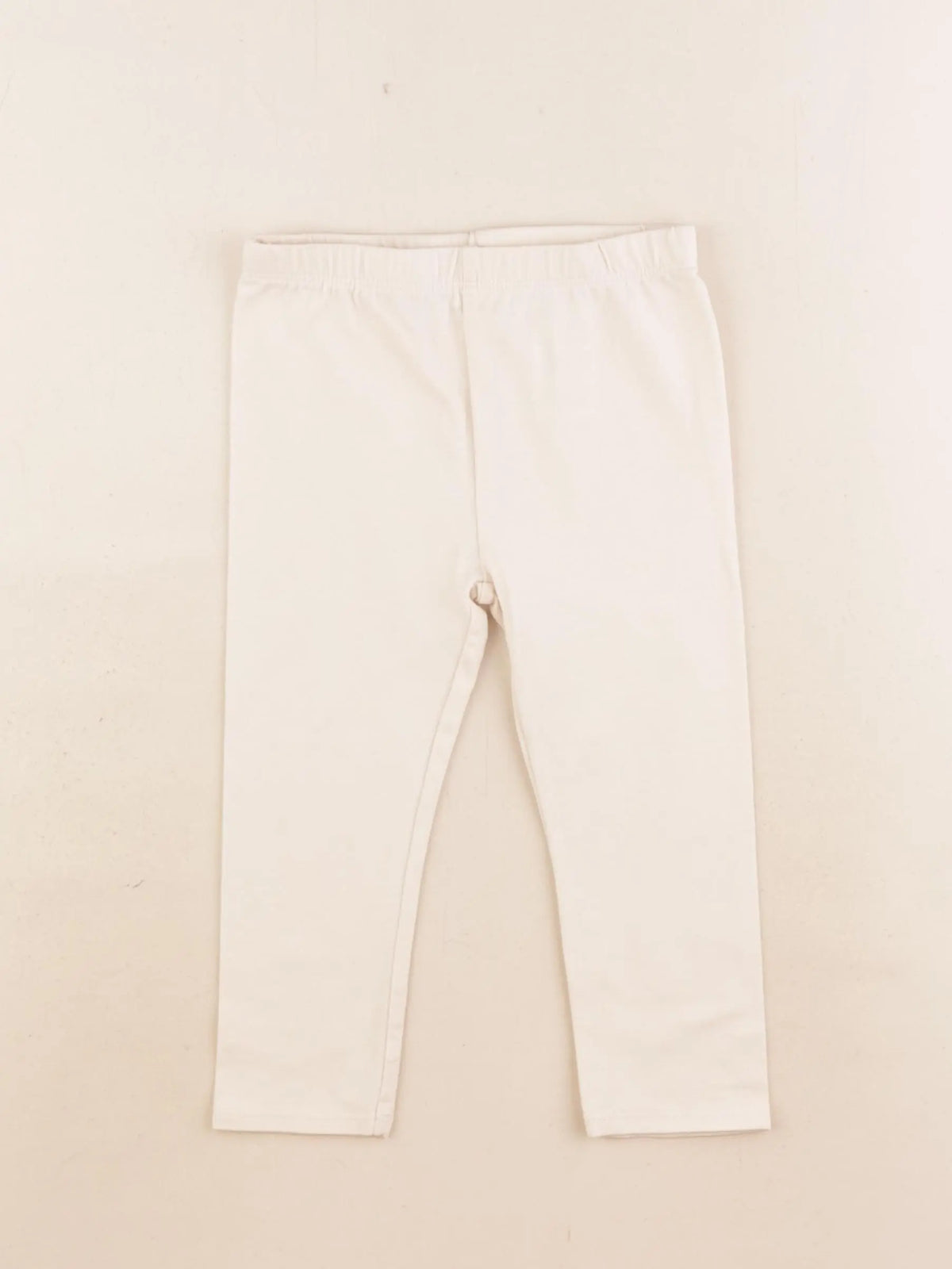 Vertbaudet - legging beige - 24 mois