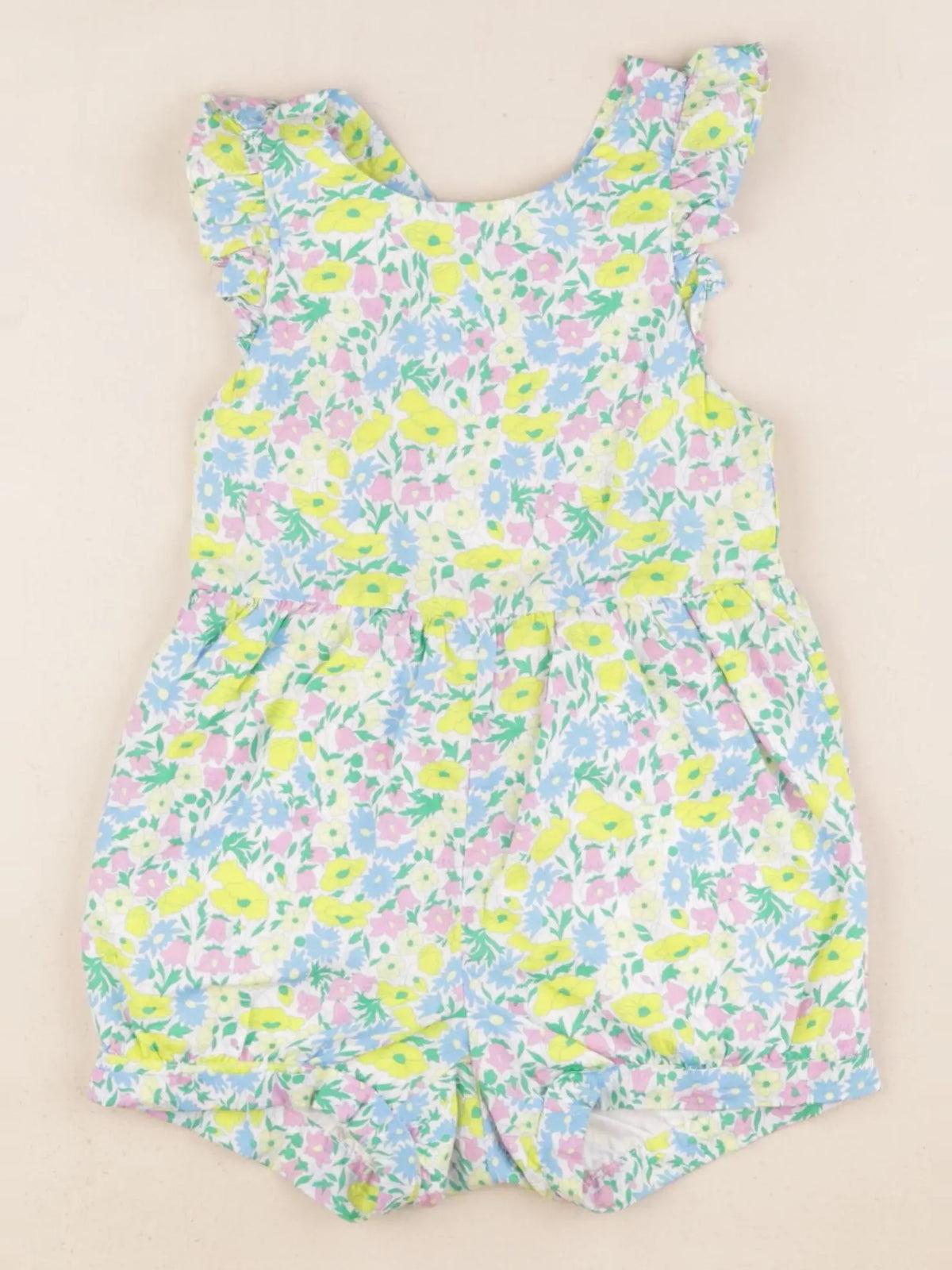 Jacadi - combinaison liberty multicolore - 24 mois