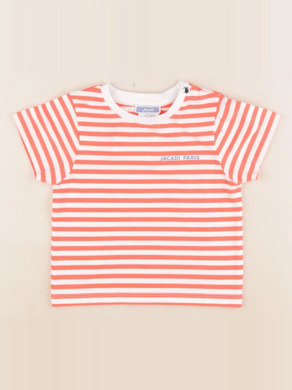 Jacadi - tee-shirt orange fluo - 24 mois