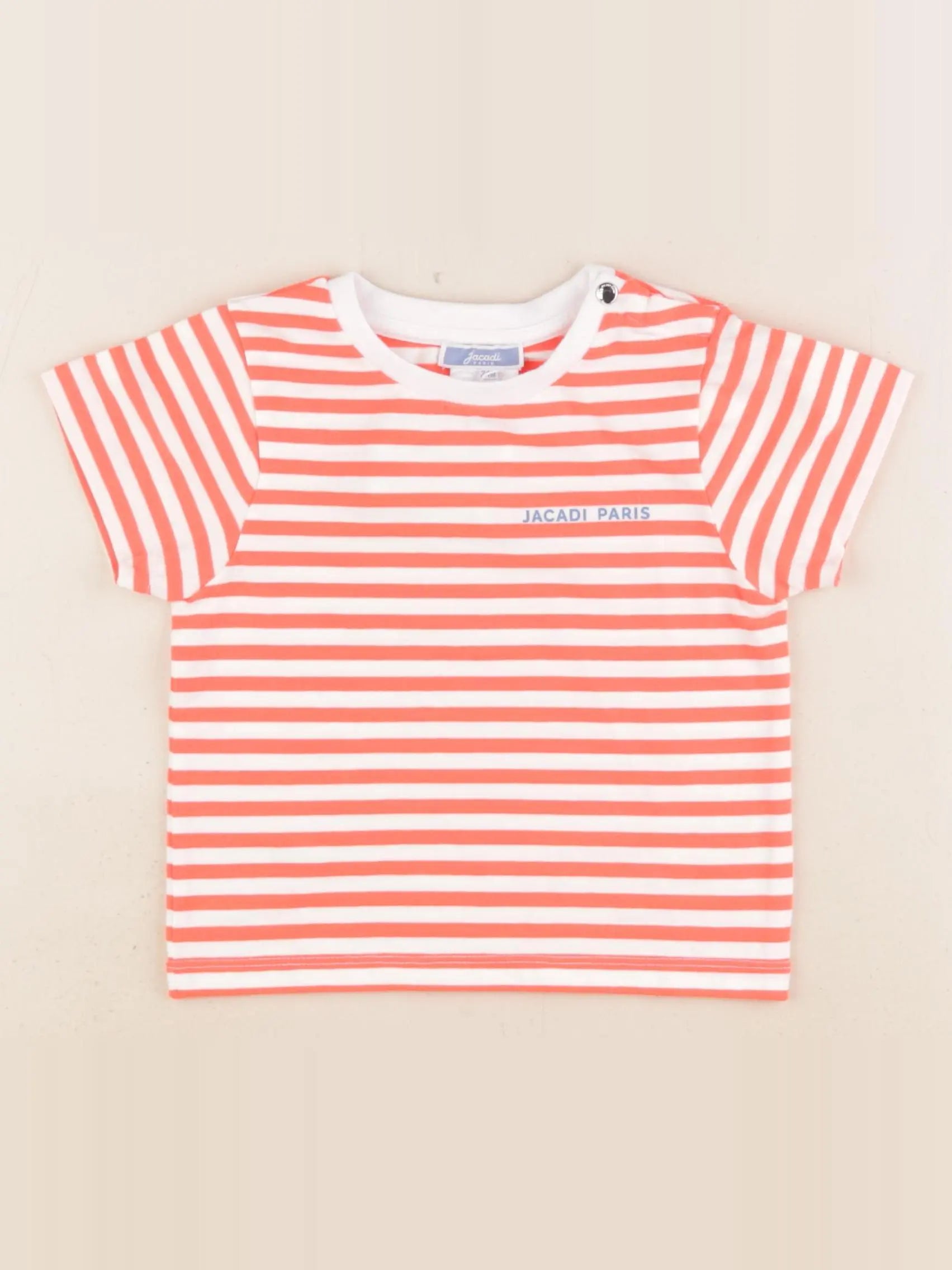 Jacadi - tee-shirt orange fluo - 24 mois