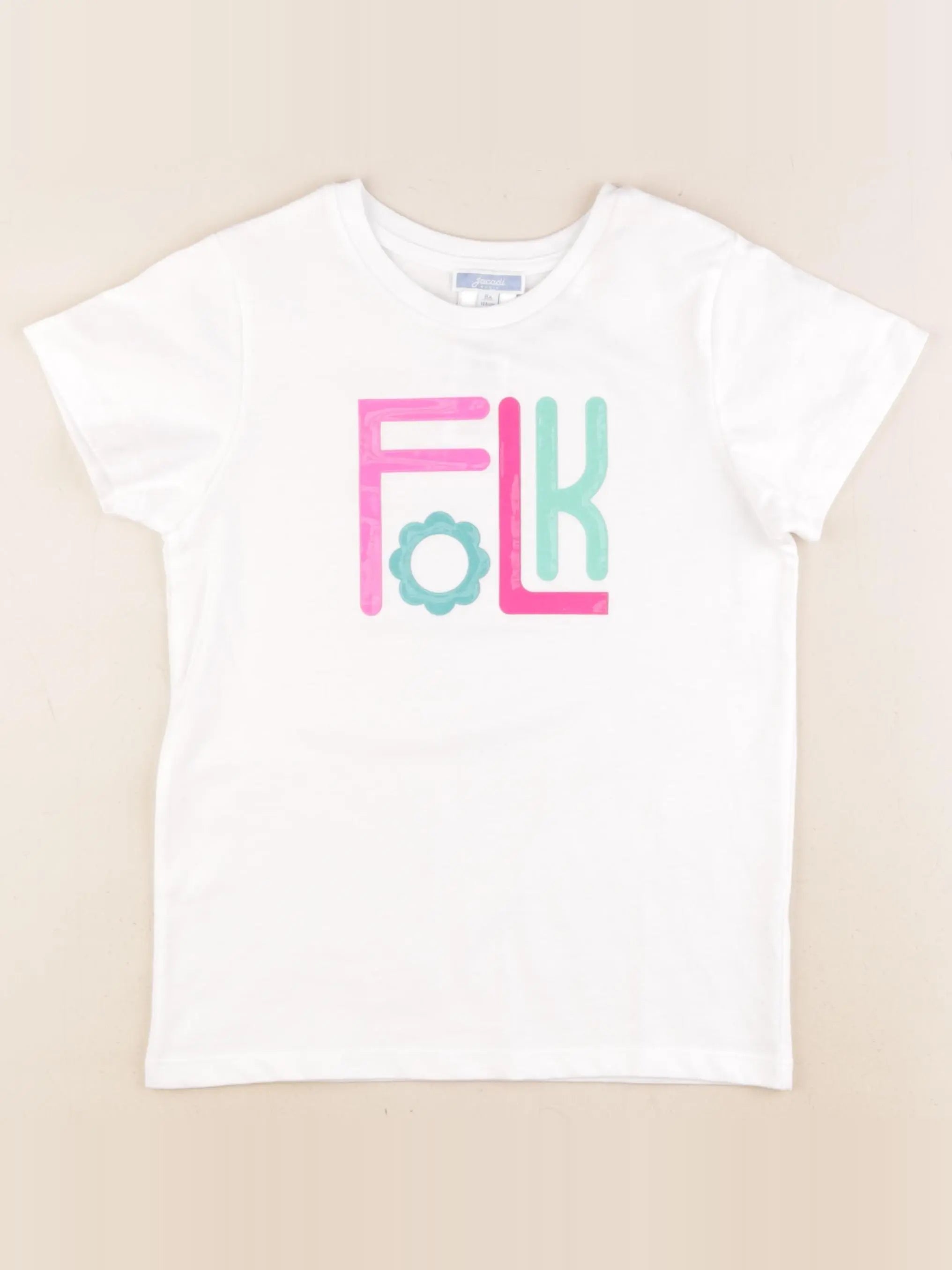 Jacadi - tee-shirt blanc - 8 ans