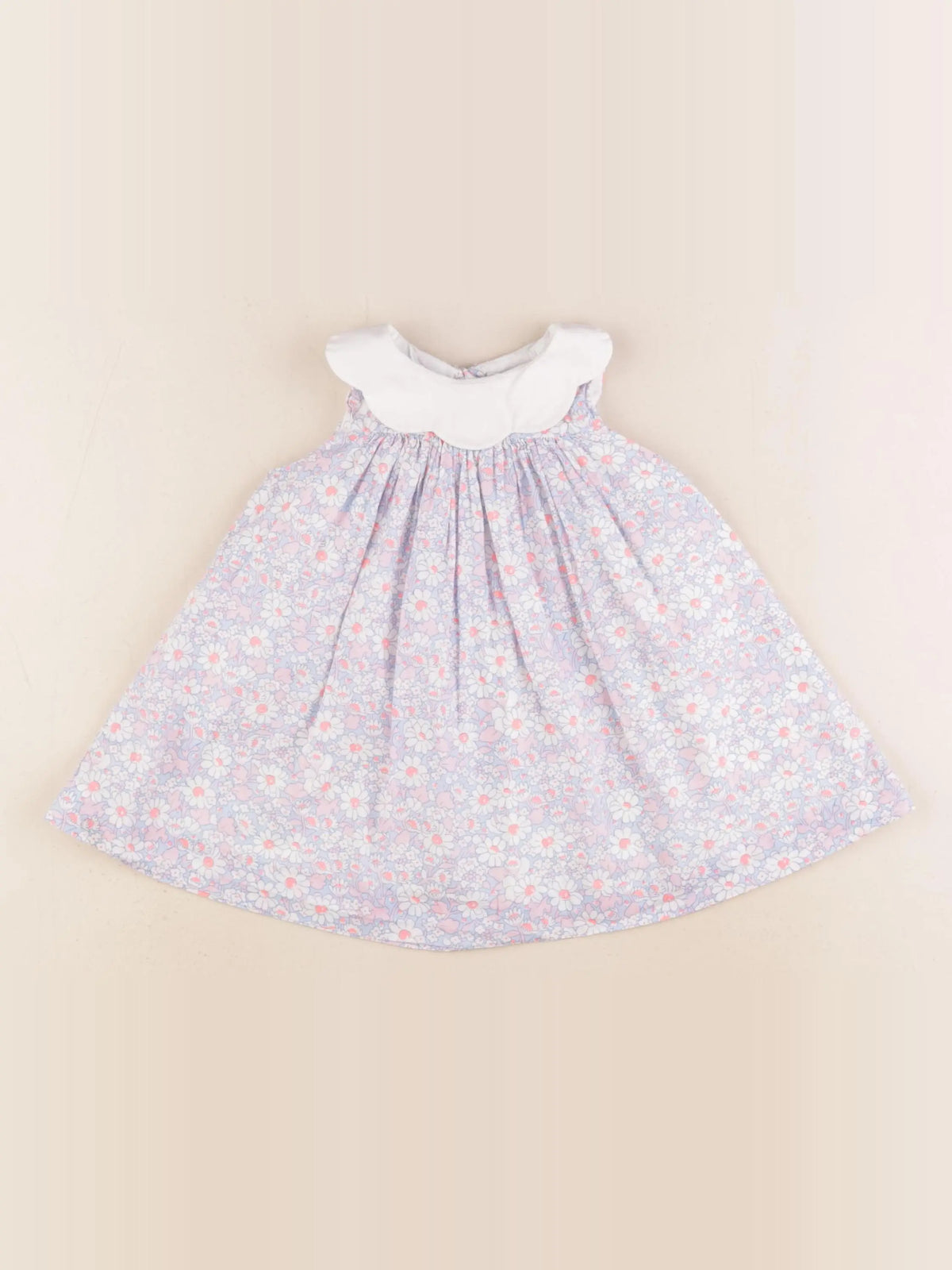 Jacadi - robe liberty multicolore - 12 mois