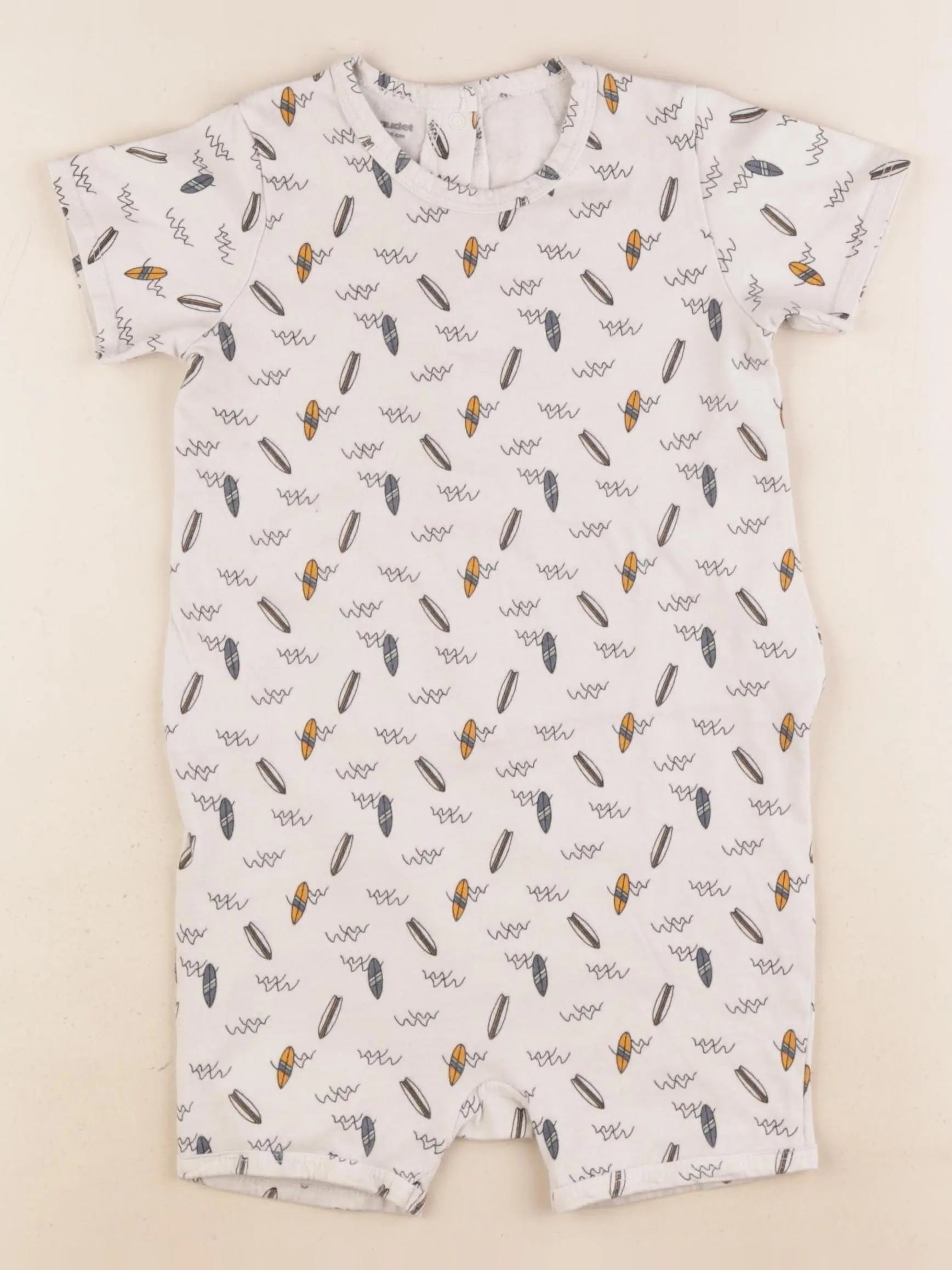 Vertbaudet - pyjama coton beige - 3 ans