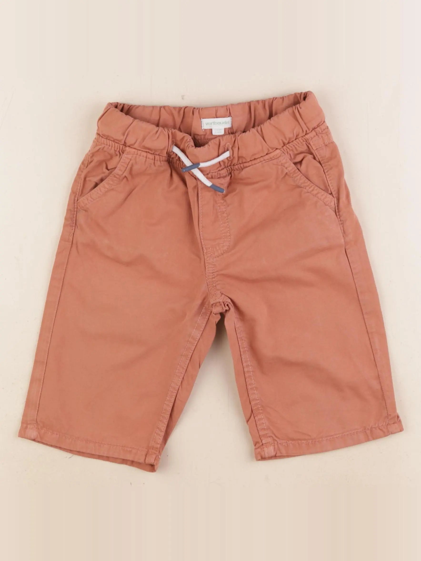 Vertbaudet - short marron - 5 ans