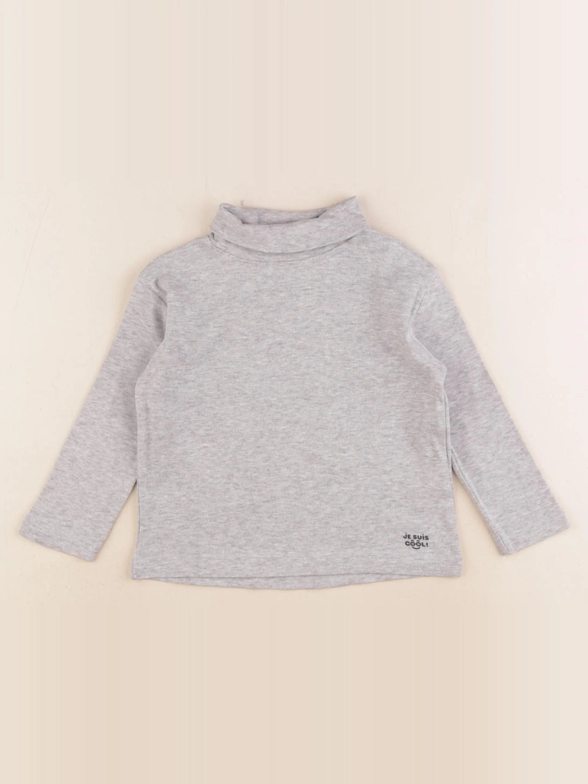 Vertbaudet - sous-pull gris - 2 ans