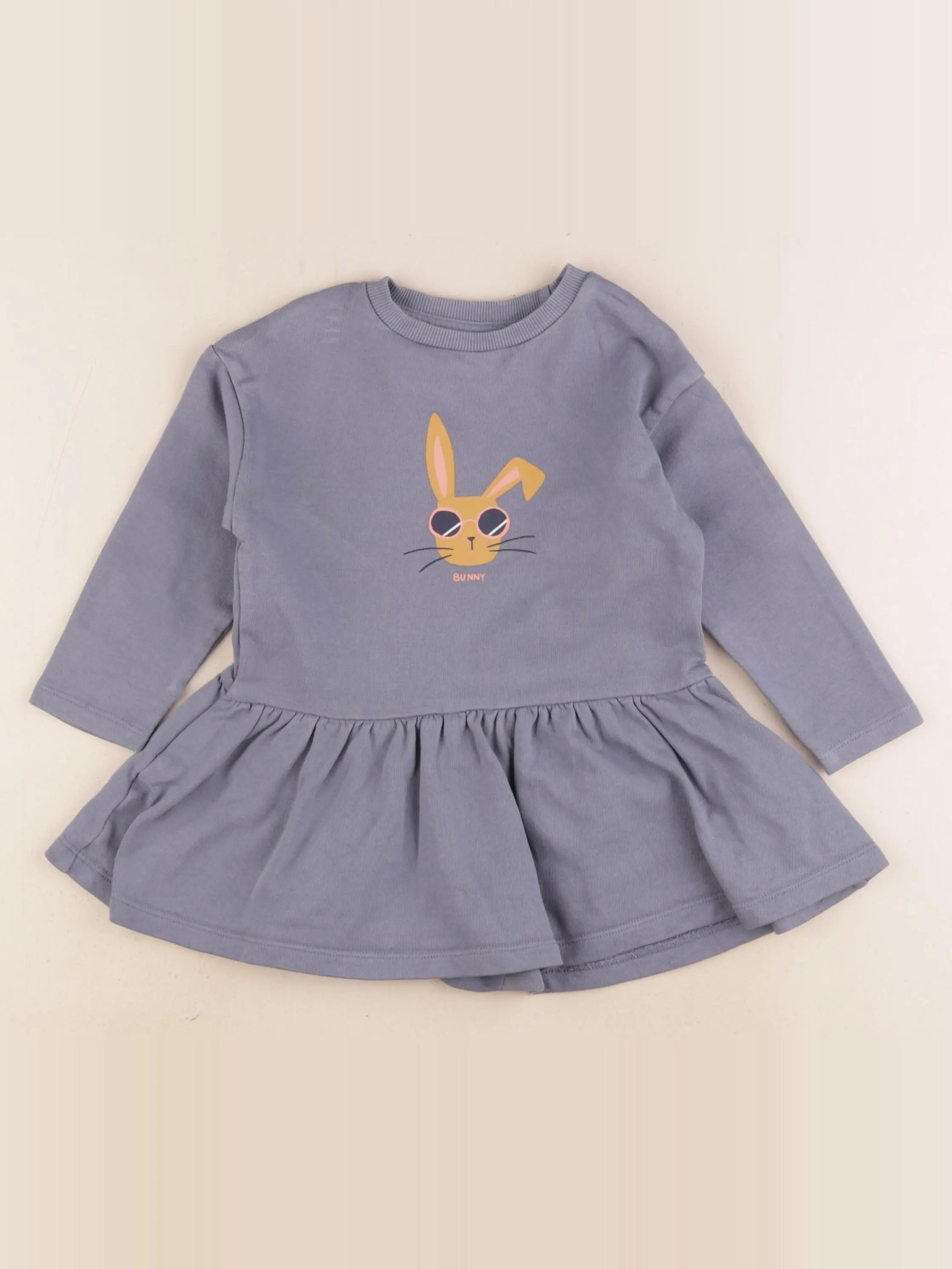 Vertbaudet - robe bleu - 2 ans