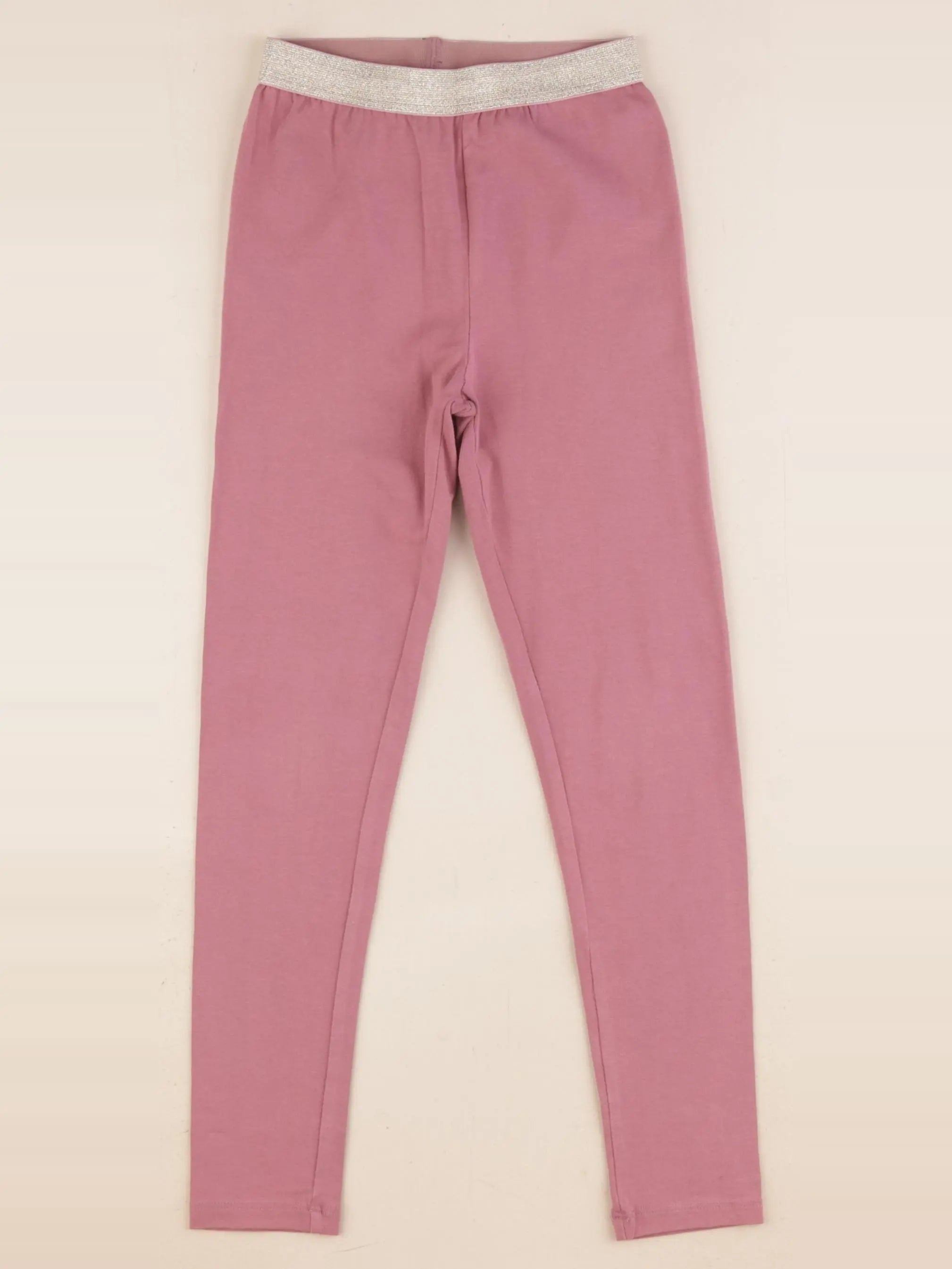 Vertbaudet - legging rose, or - 6 ans