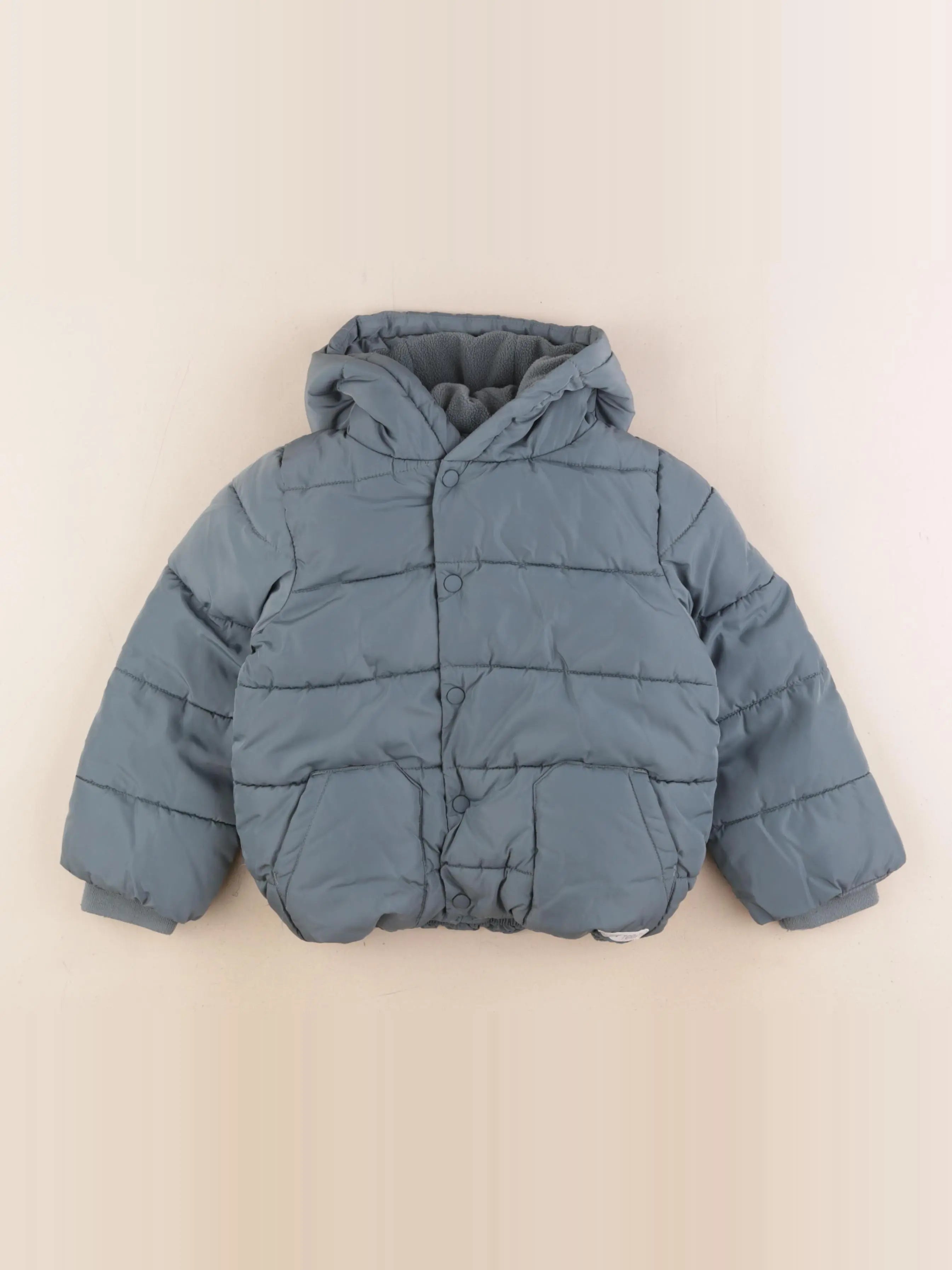 Vertbaudet - doudoune bleu - 3 ans
