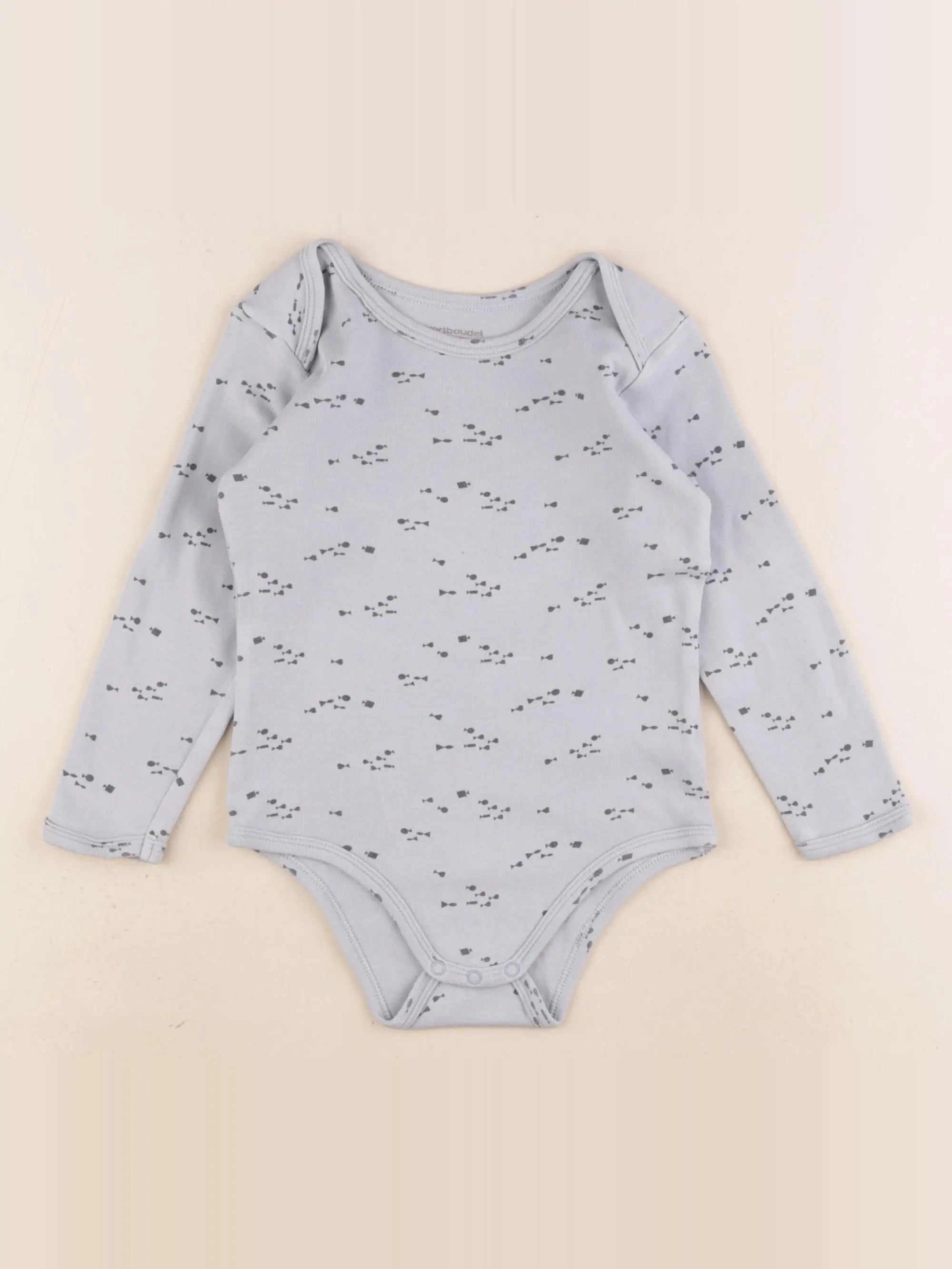 Vertbaudet - body bleu - 36 mois