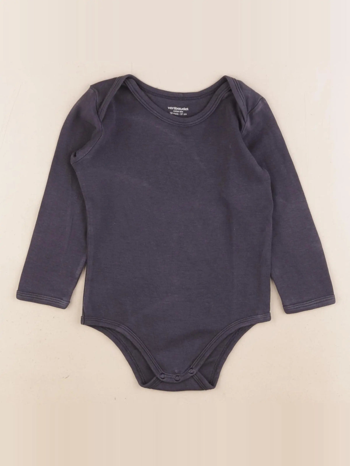 Vertbaudet - body bleu - 36 mois