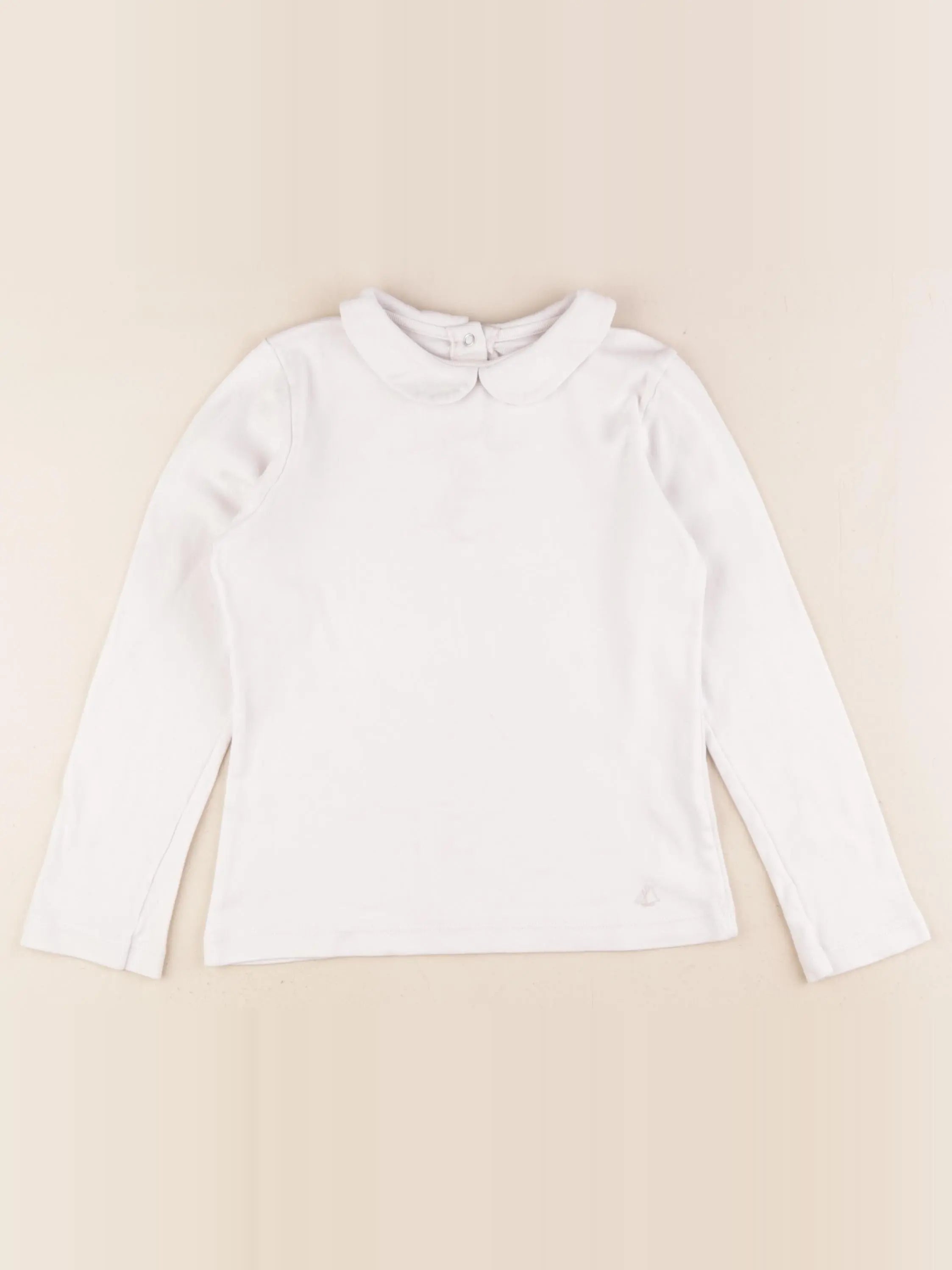 Petit Bateau - tee-shirt blanc - 6 ans