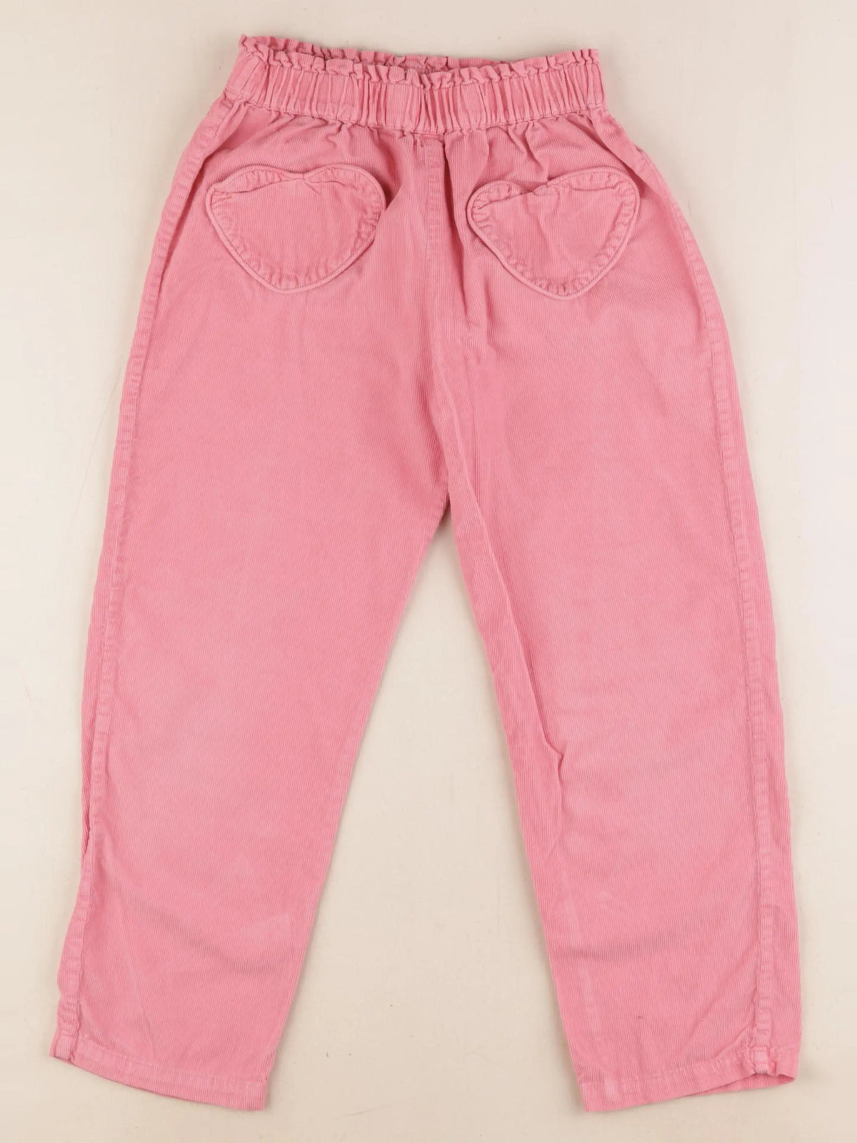 Bonton - pantalon rose - 8 ans