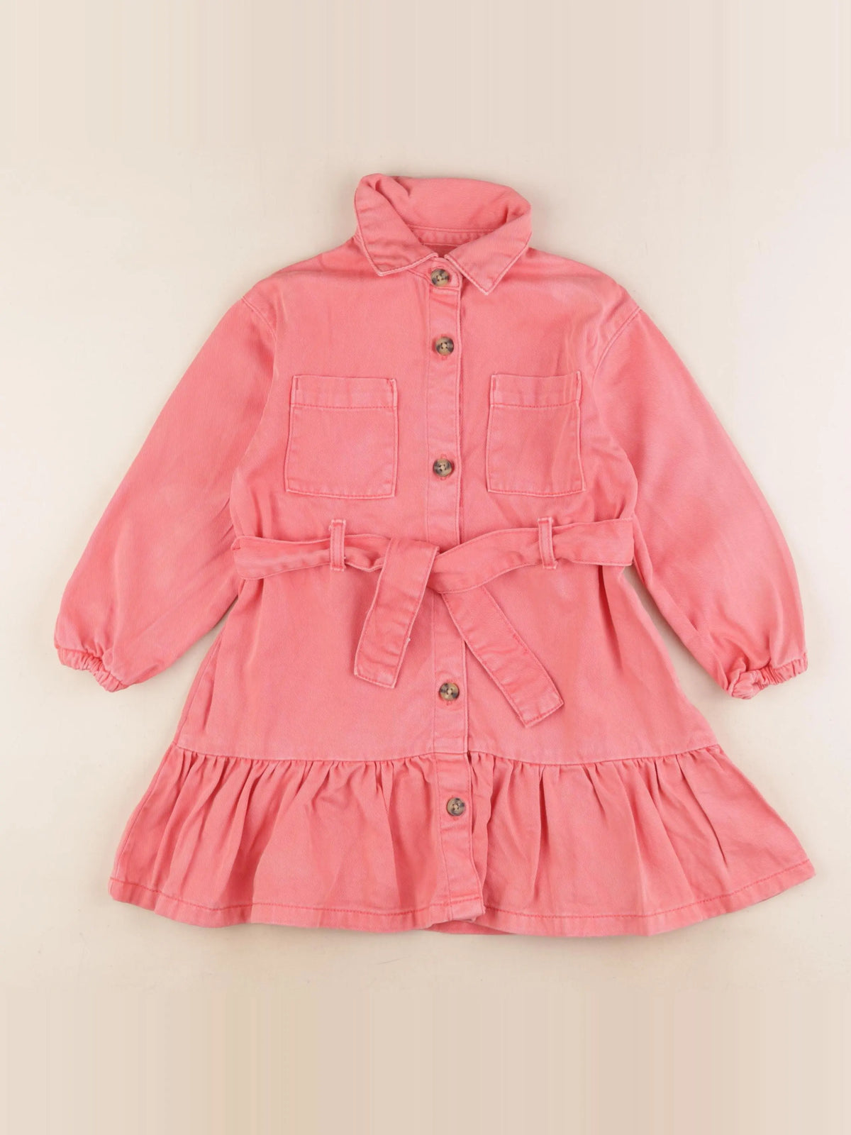 Vertbaudet - robe rose - 4 ans