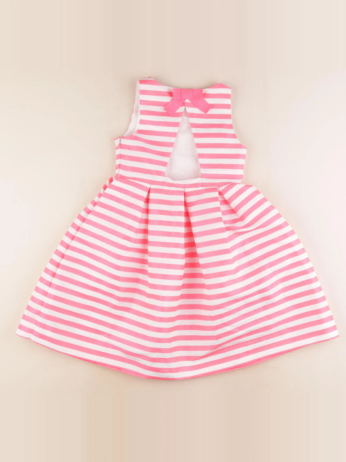 Jacadi - robe rose fluo - 8 ans