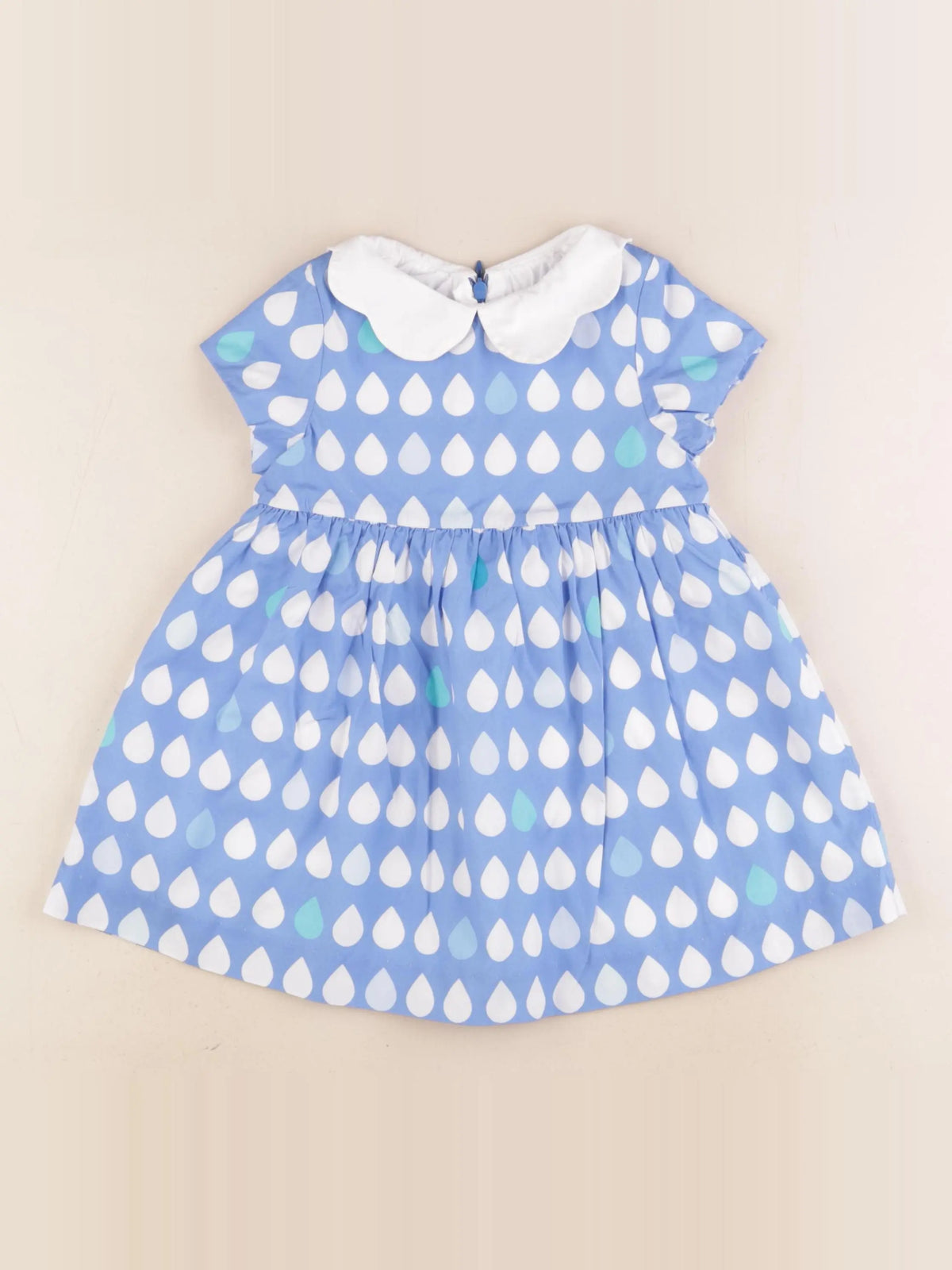 Jacadi - robe bleu - 24 mois