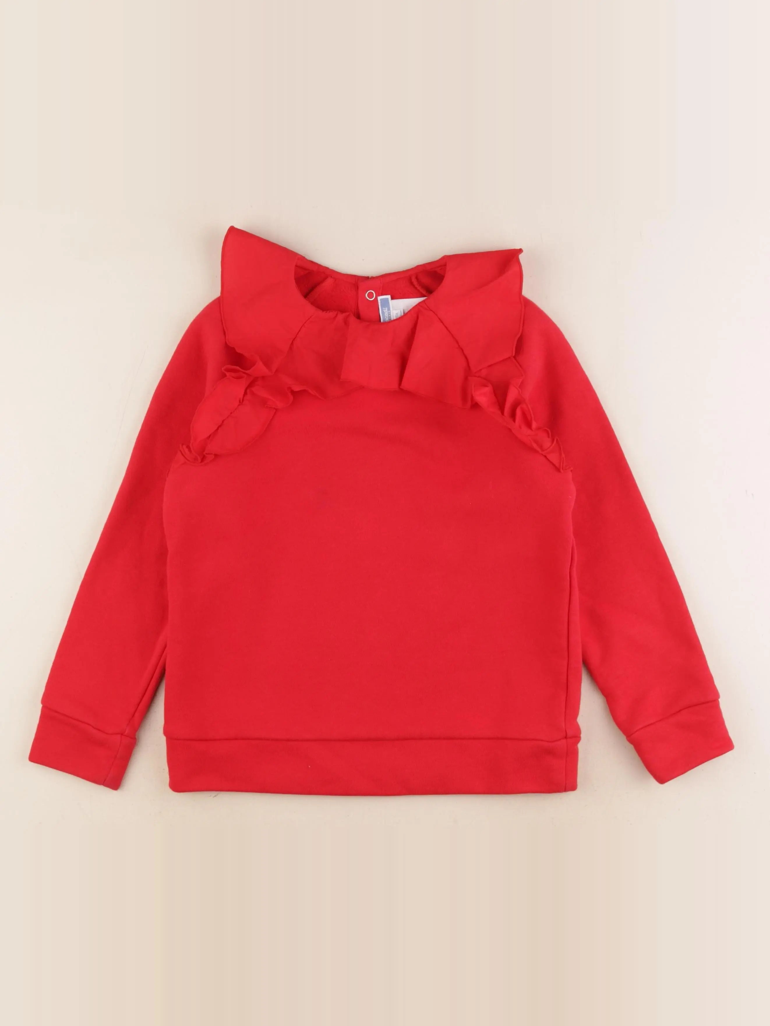 Jacadi - sweat rouge - 8 ans