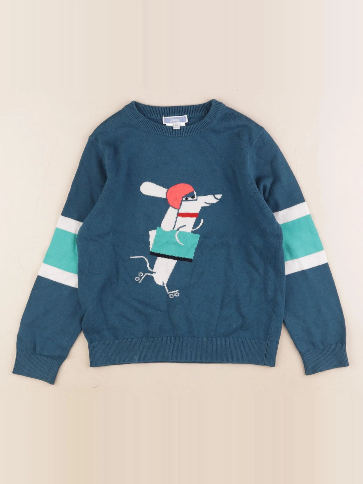 Jacadi - pull vert - 6 ans