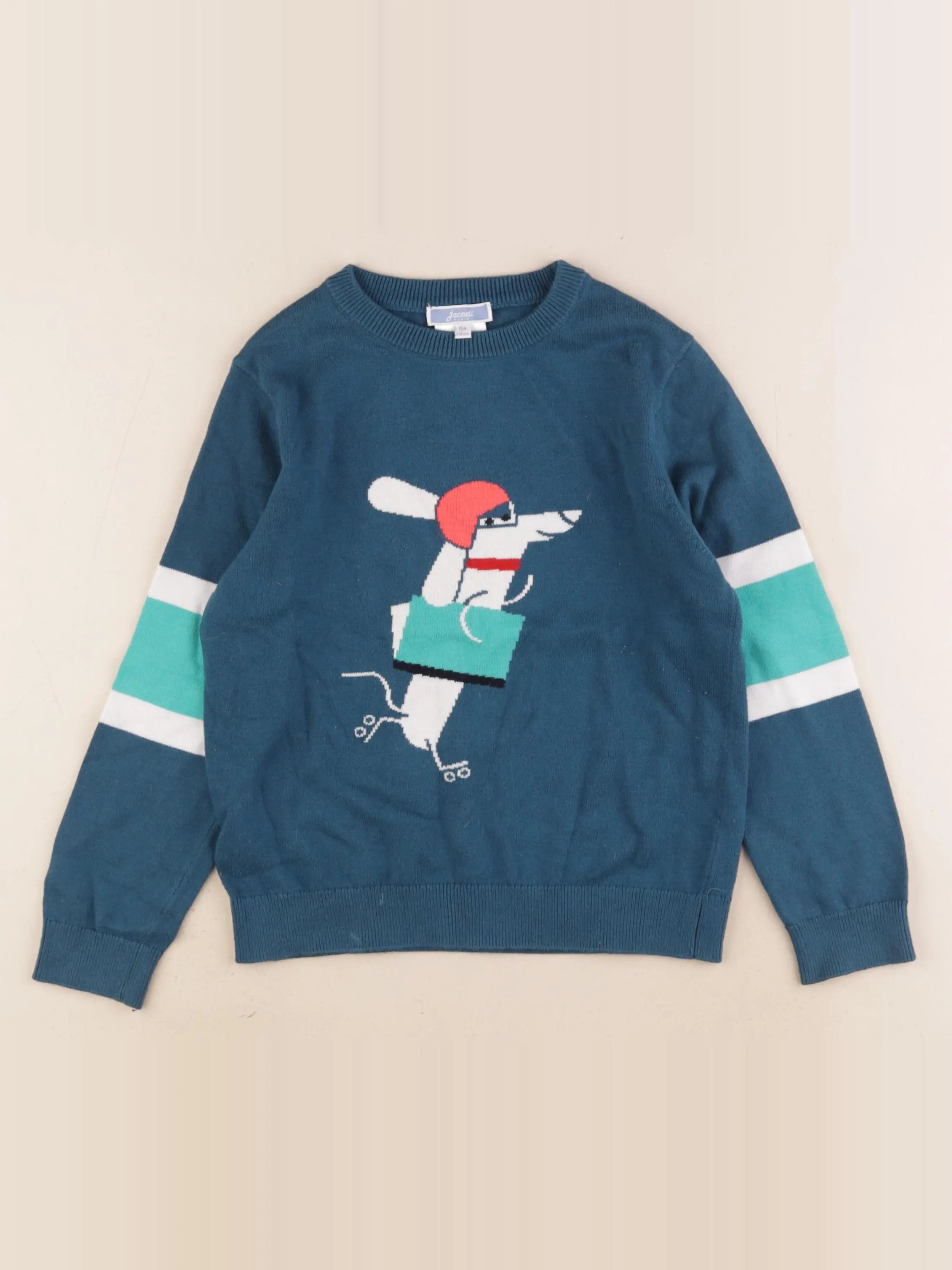 Jacadi - pull vert - 6 ans