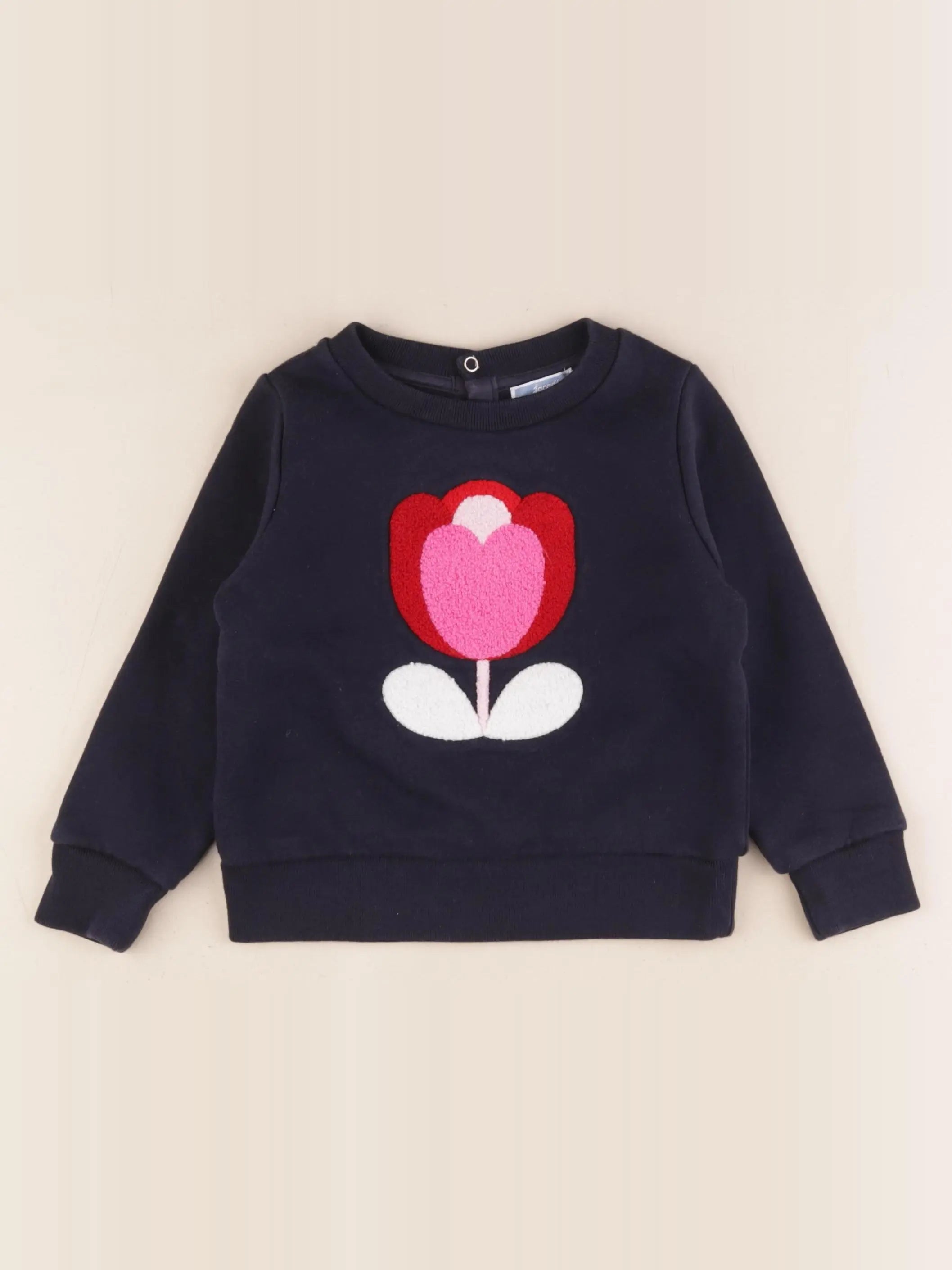 Jacadi - sweat bleu - 3 ans