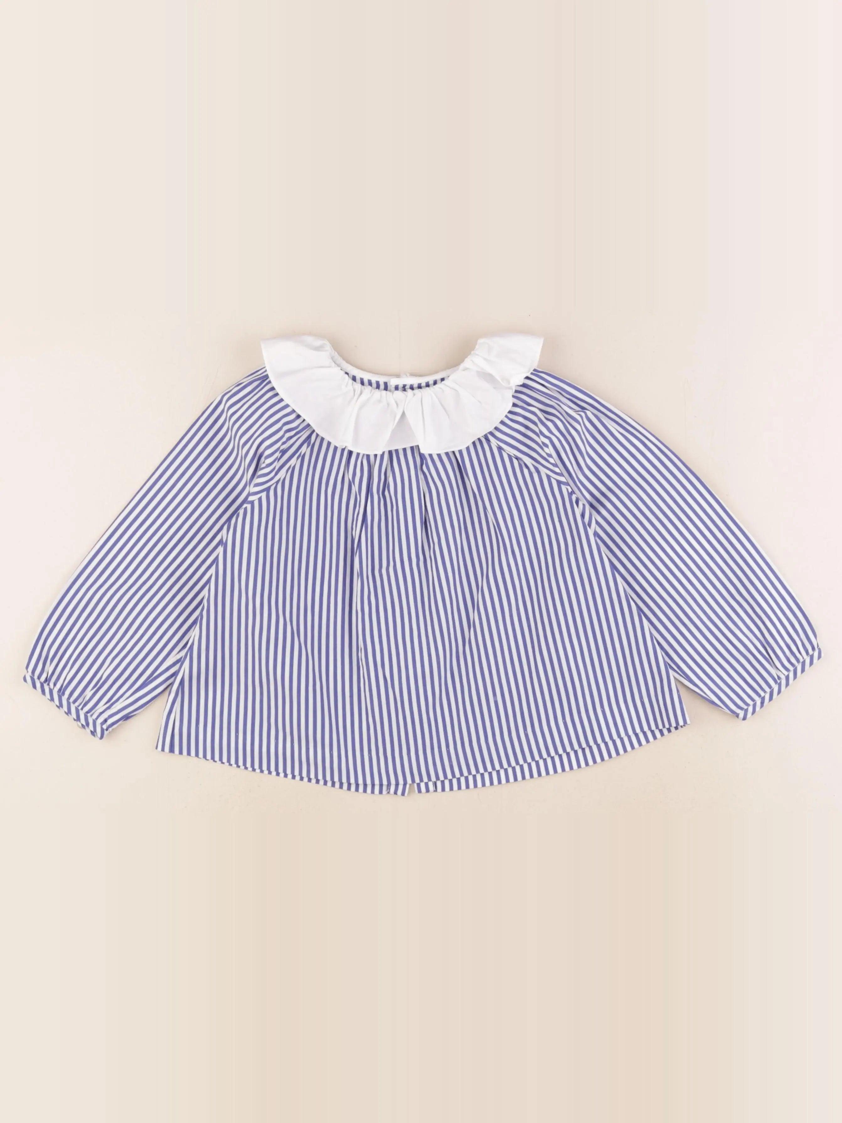 Jacadi - blouse bleu - 36 mois