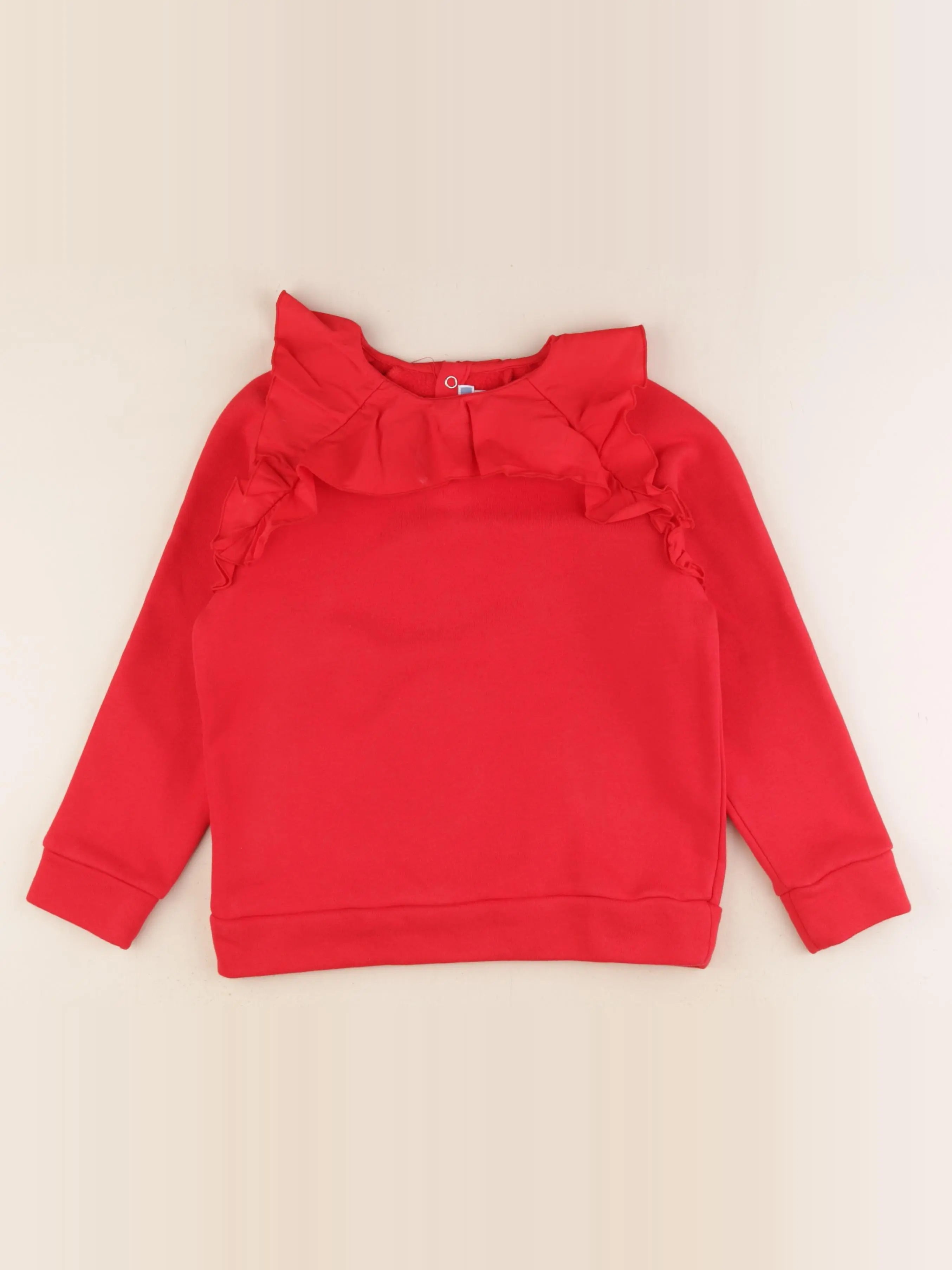 Jacadi - sweat rouge - 8 ans