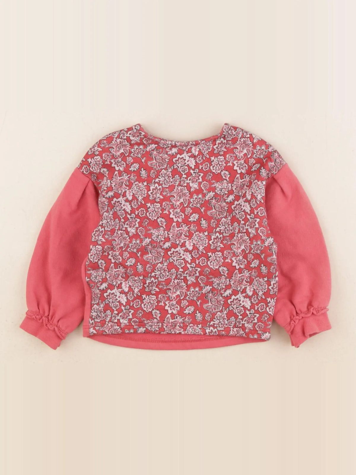 IKKS - tee-shirt imprimé au dos rose - 12 mois