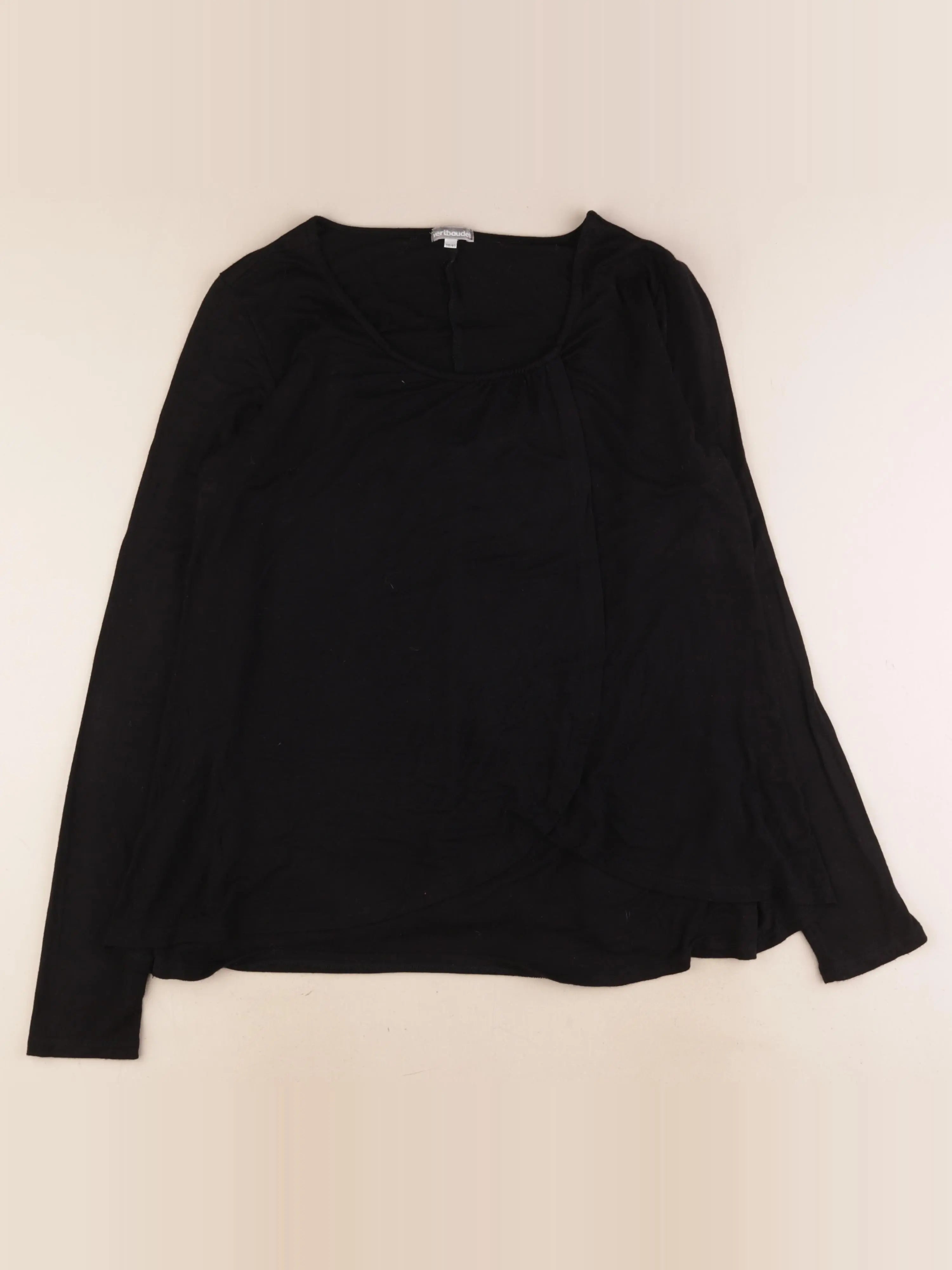 Vertbaudet - tee-shirt grossesse, allaitement noir - 38 à 40