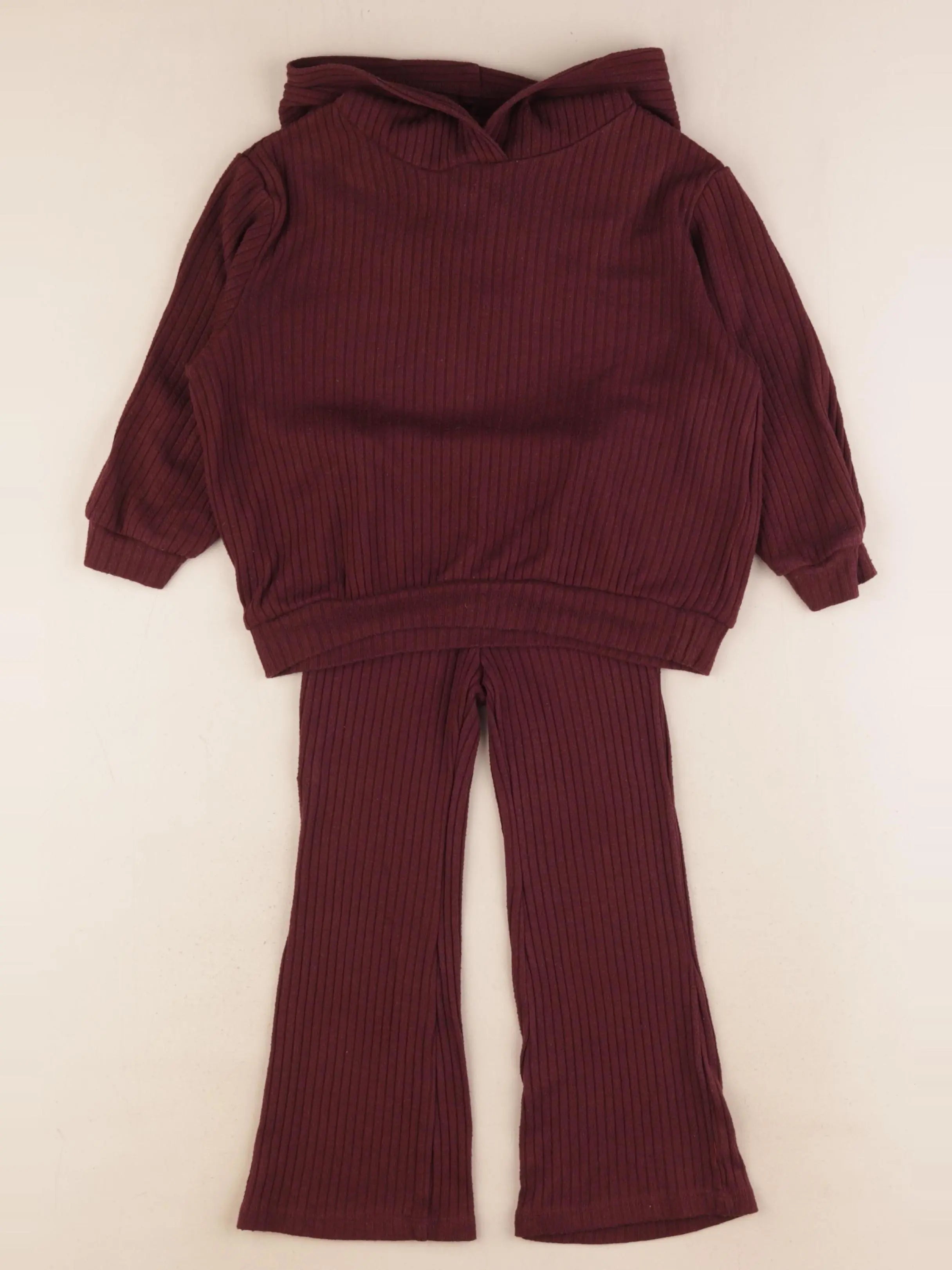 H&M - ensemble violet - 3/4 ans