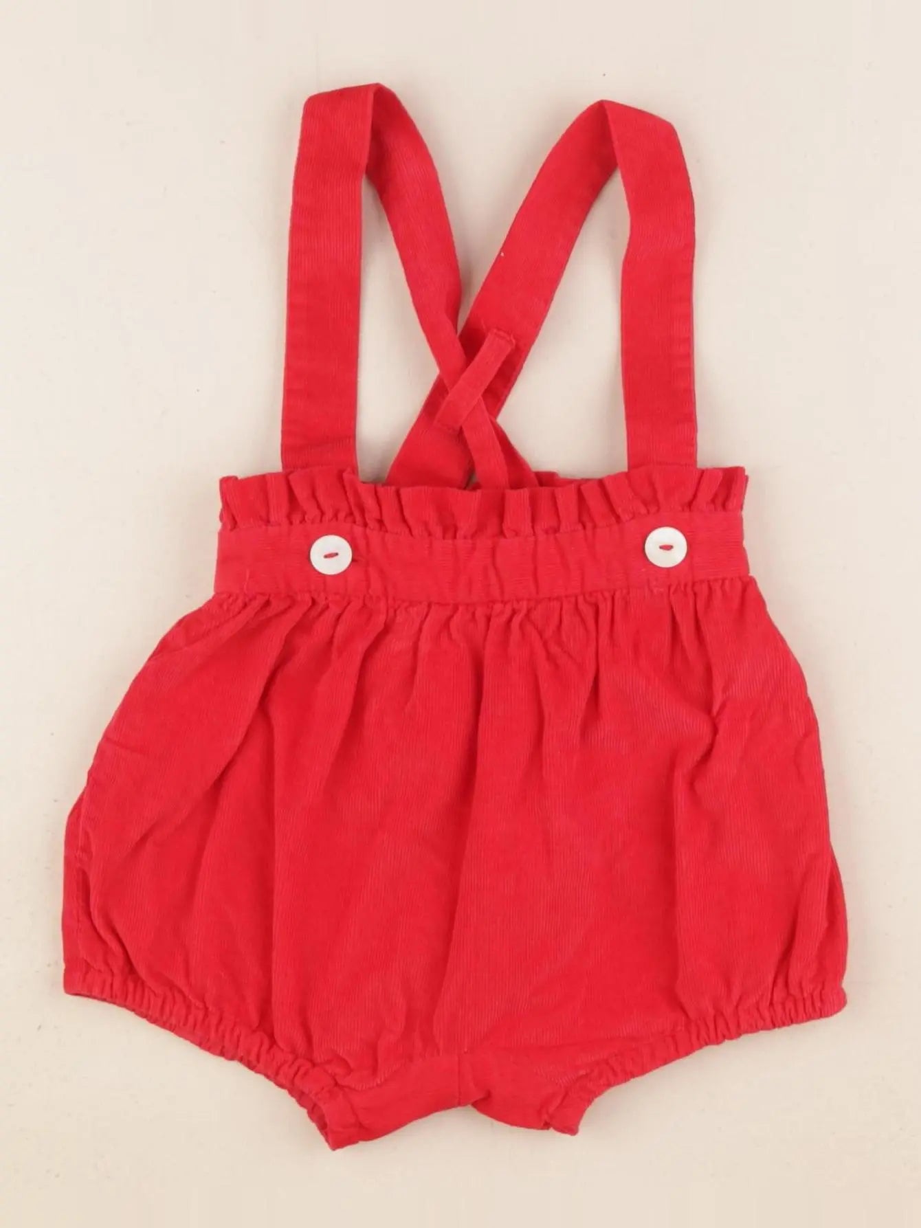 Jacadi - short rouge - 6 mois