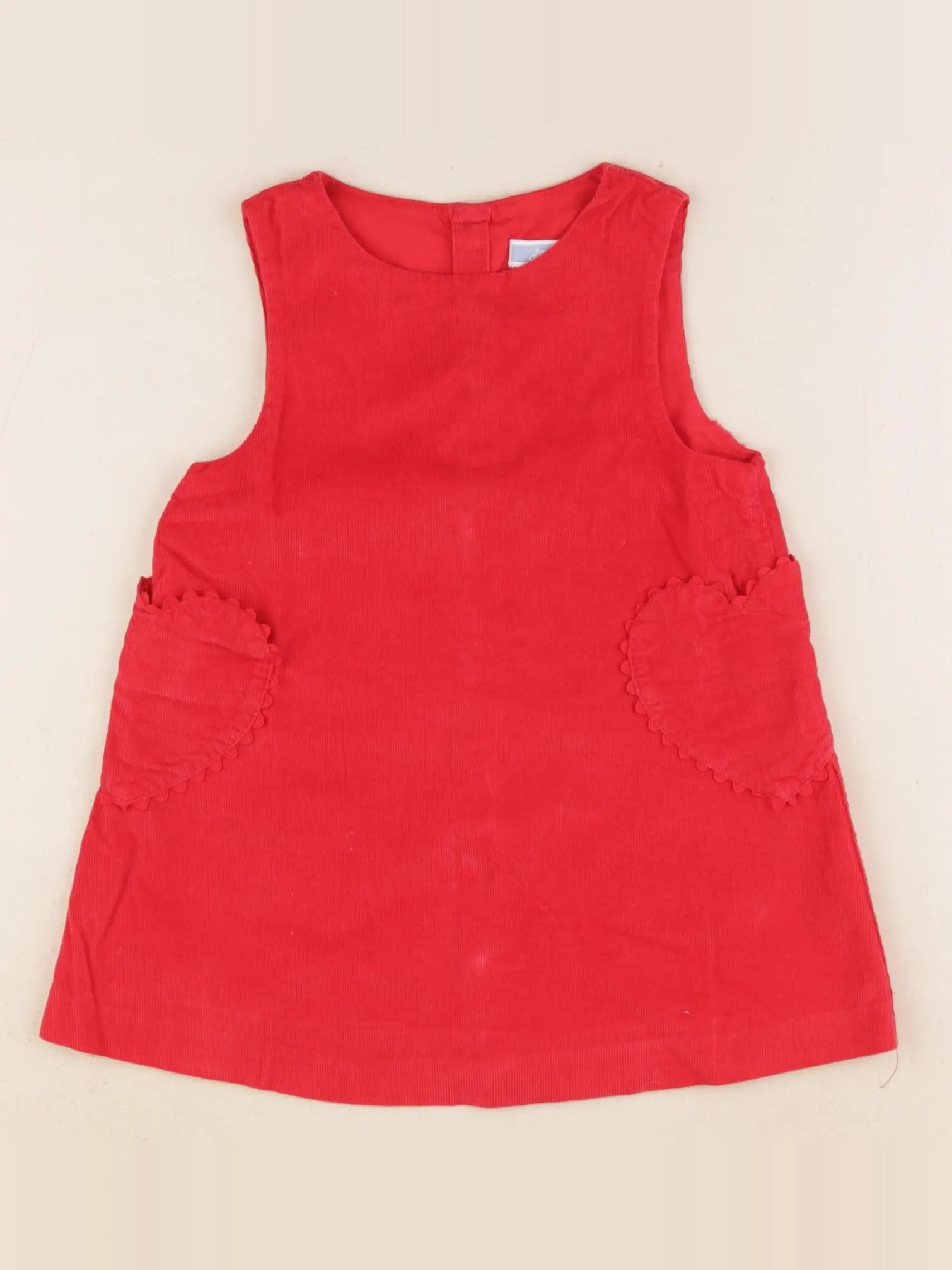 Jacadi - robe rouge - 18 mois