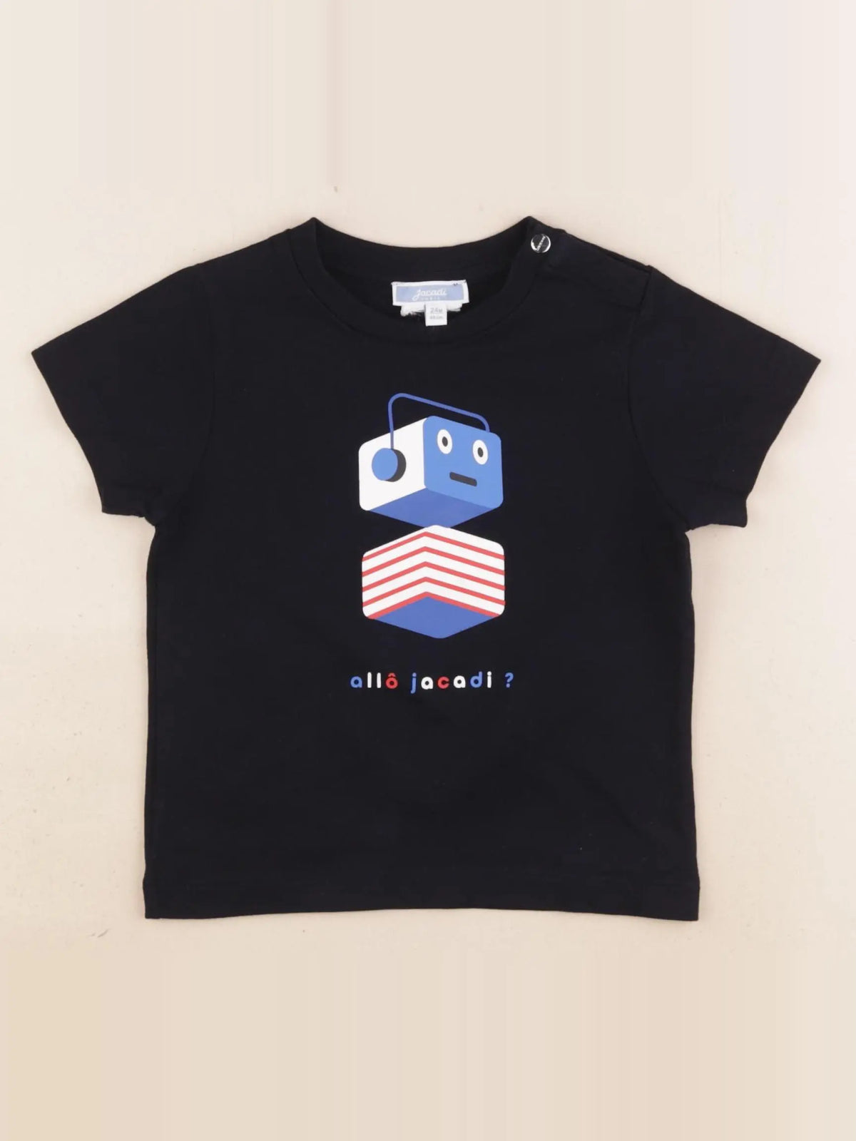 Jacadi - tee-shirt bleu - 24 mois