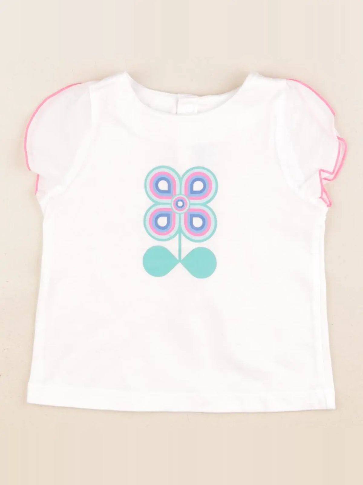 Jacadi - tee-shirt blanc - 18 mois