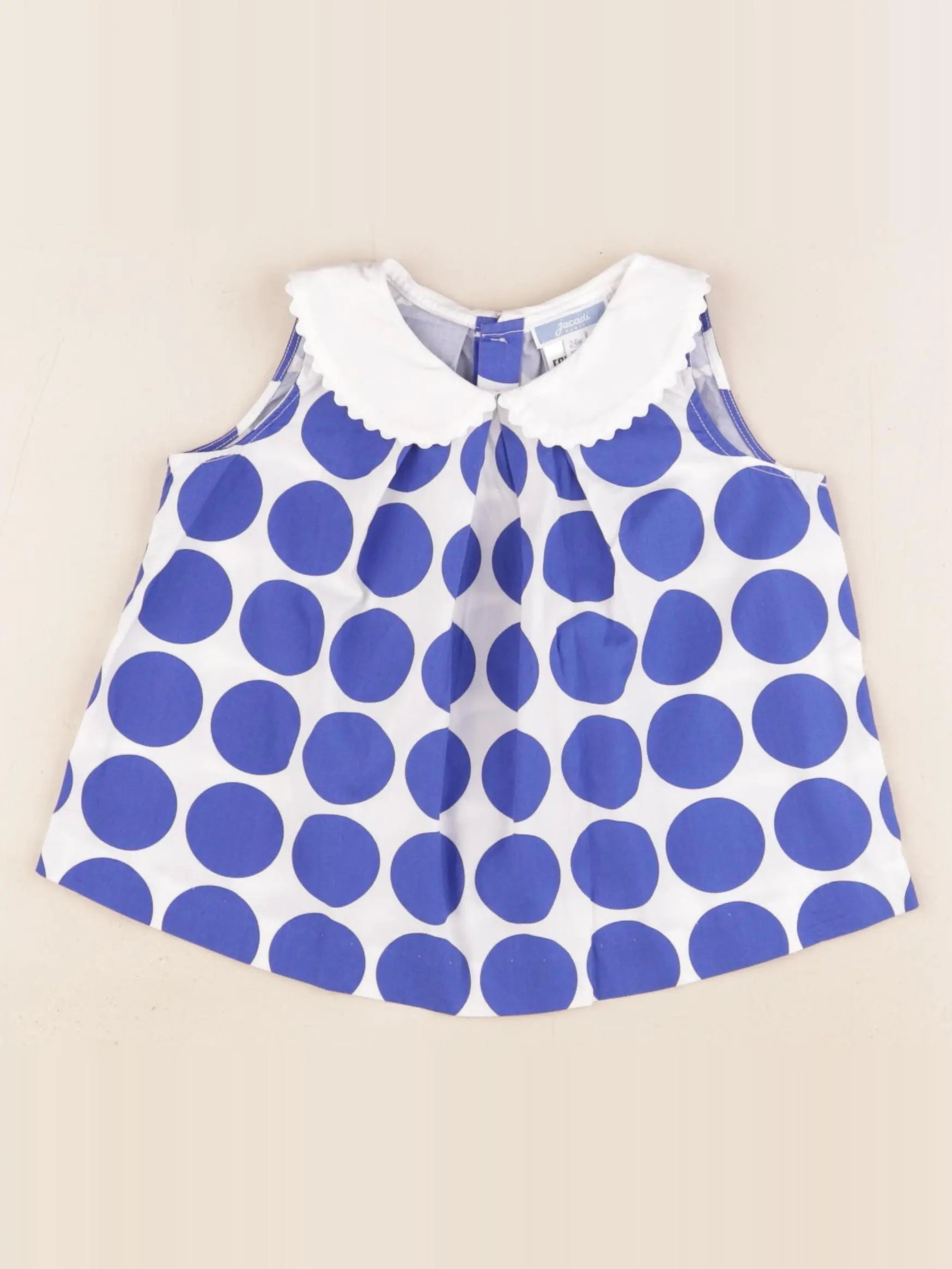 Jacadi - blouse bleu - 24 mois