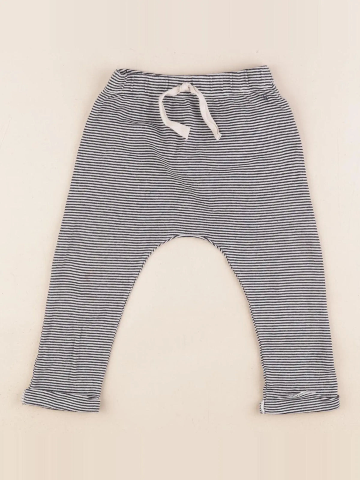 Petit Bateau - legging bleu - 18 mois